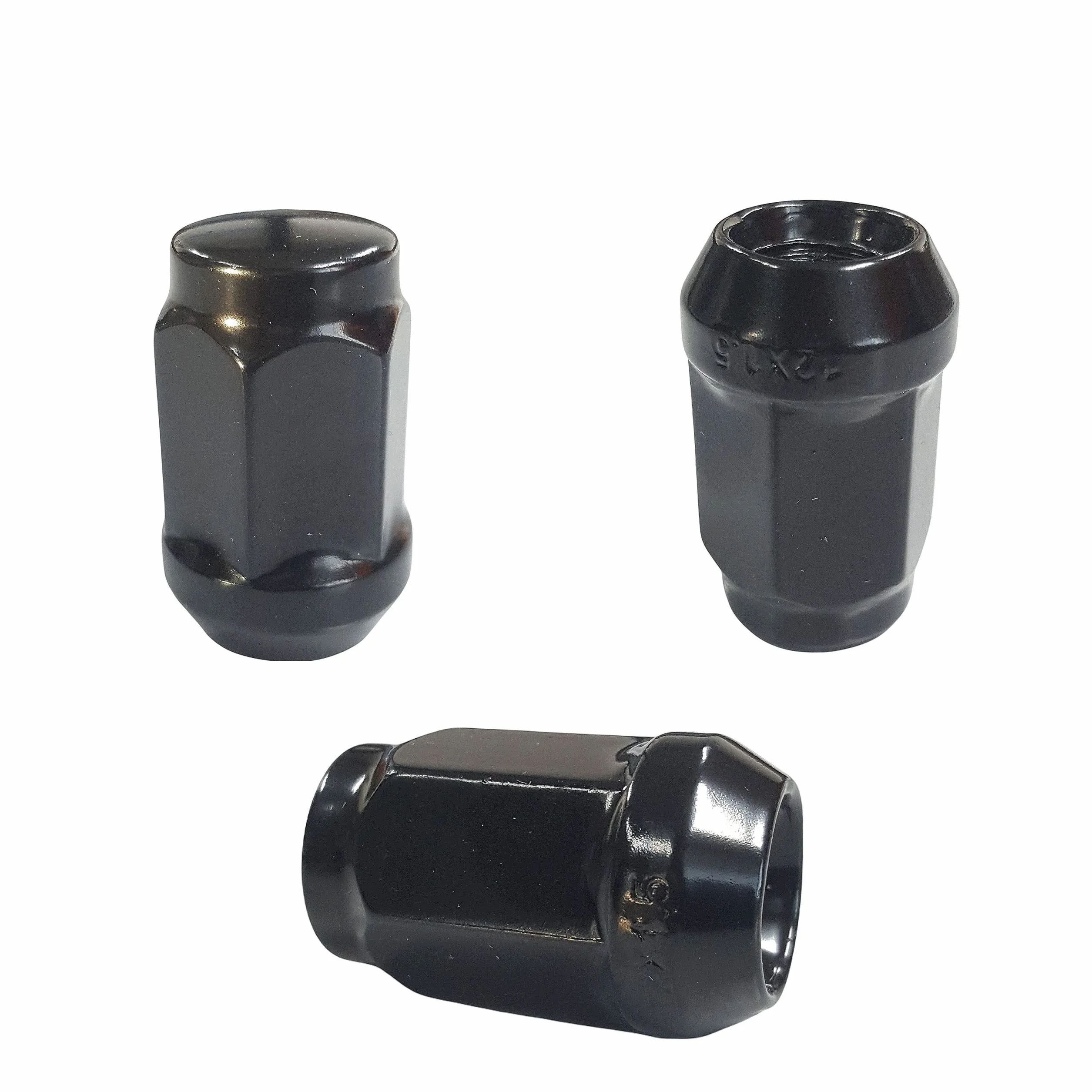 TRACER 20 dadi ruota neri collare conico chiuso M14x1,5 compatibile con Chrysler, Ford, Land Rover, Opel