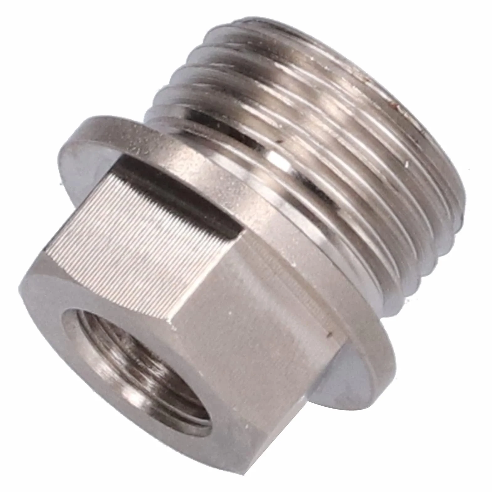 Adattatore Sensore Pressione Olio Filettatura M18x1,5 a 1/8NPT Sensore Temperatura Acqua di Scarico con Guarnizione