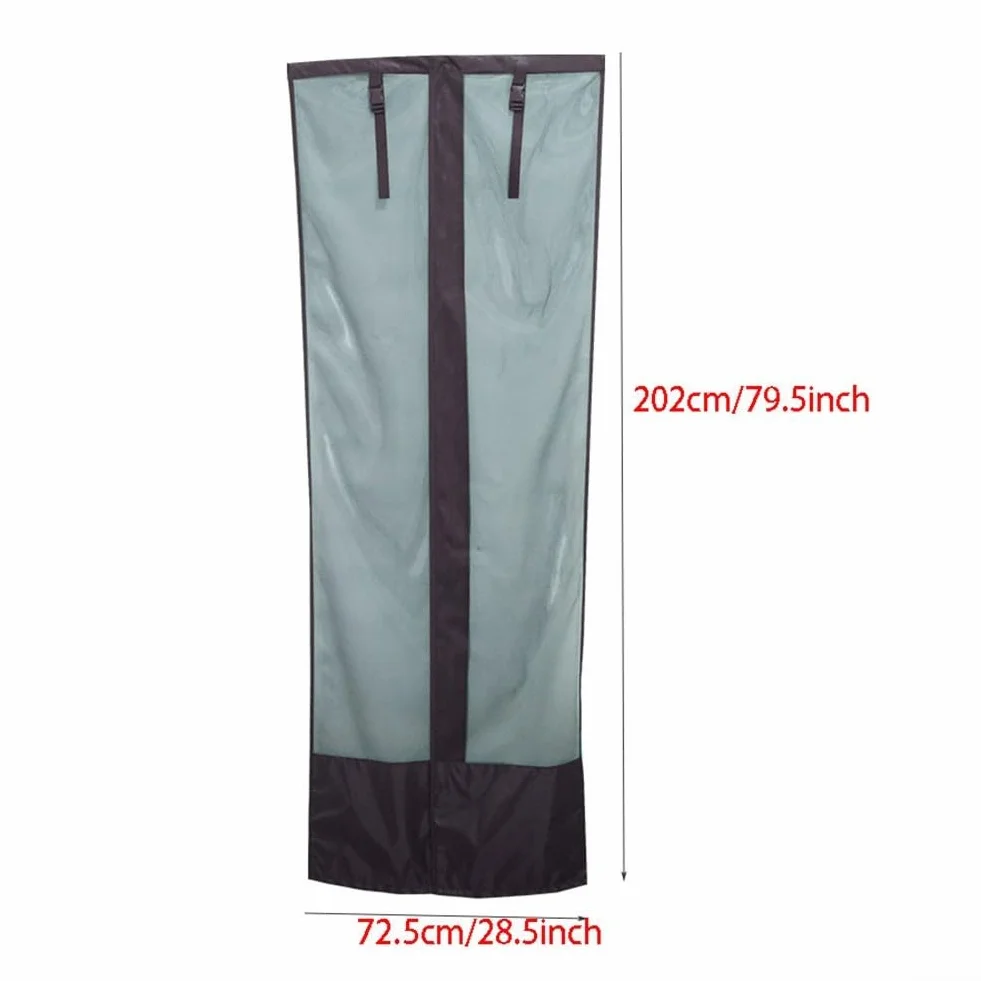 Zanzariera per camper, tenda a rete 202 x 72,5 cm, senza foratura