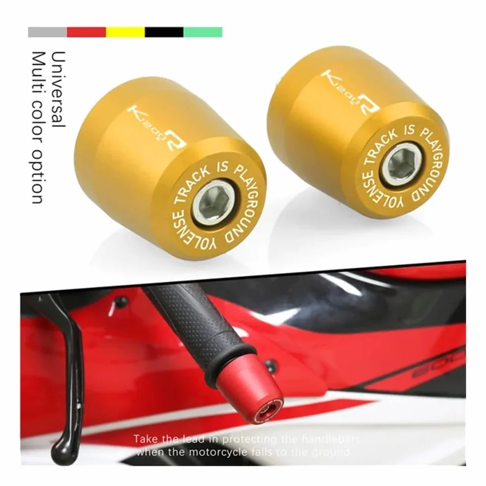 Per B&mw K1200R K1300R K1200S K1300S Manubrio Per Motocicletta, Estremità Manopole Manubrio, Tappi Cursore, Copertura Contrappeso Manubrio Blocco Tappos