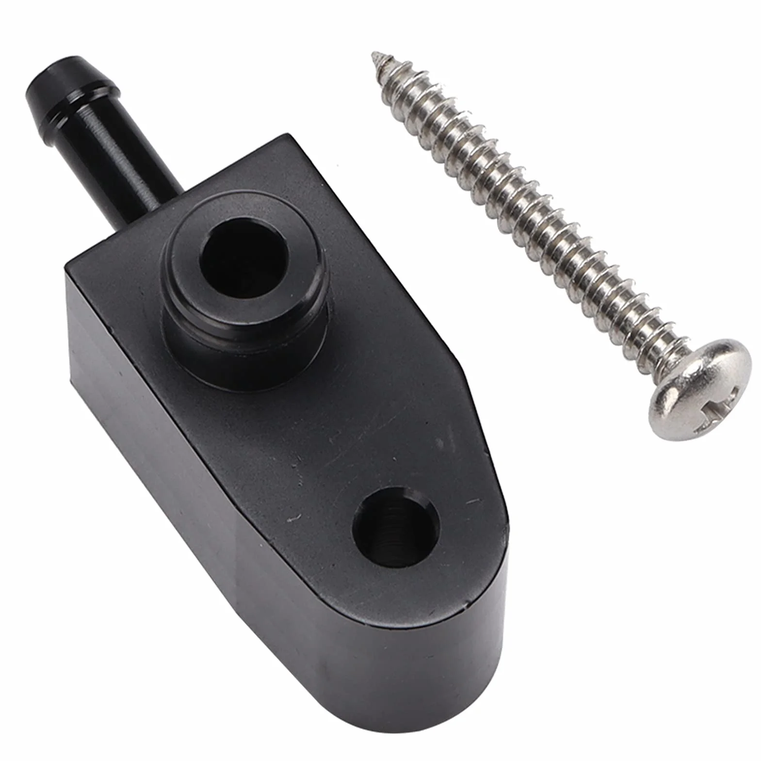 SUNGOOYUE Adattatore del Sensore di Pressione dell'Adattatore per Aumento Booster in Lega di Alluminio Sostituzione in Lega di Alluminio per S R55 R56 con compatibilità del Tubo 4 Mm