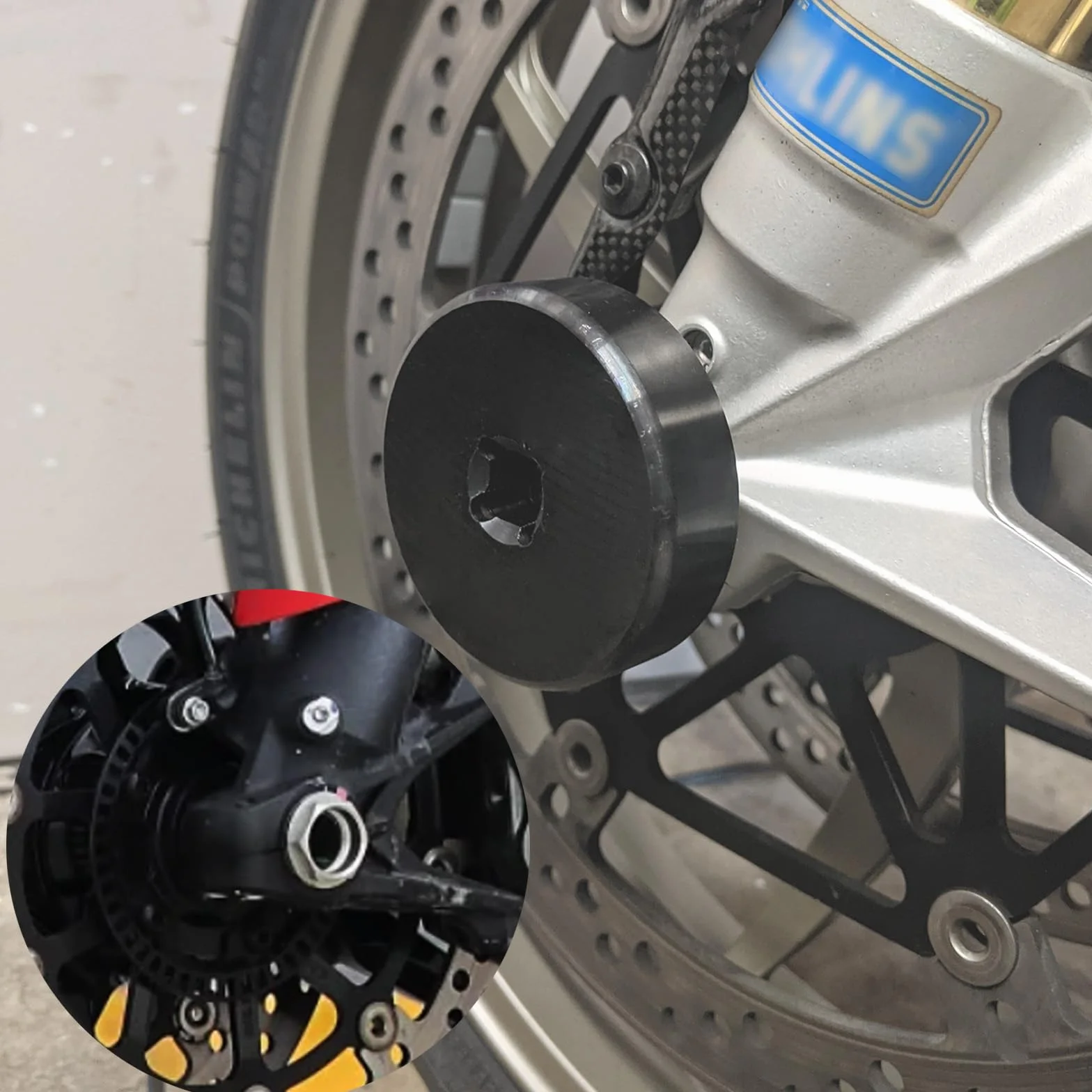 Chiave a bussola poligonale per dadi mozzo ruota posteriore Ducati 1098-1198 Street Fighter Multistrada Panigale Monster Diavel 55 mm 30 mm