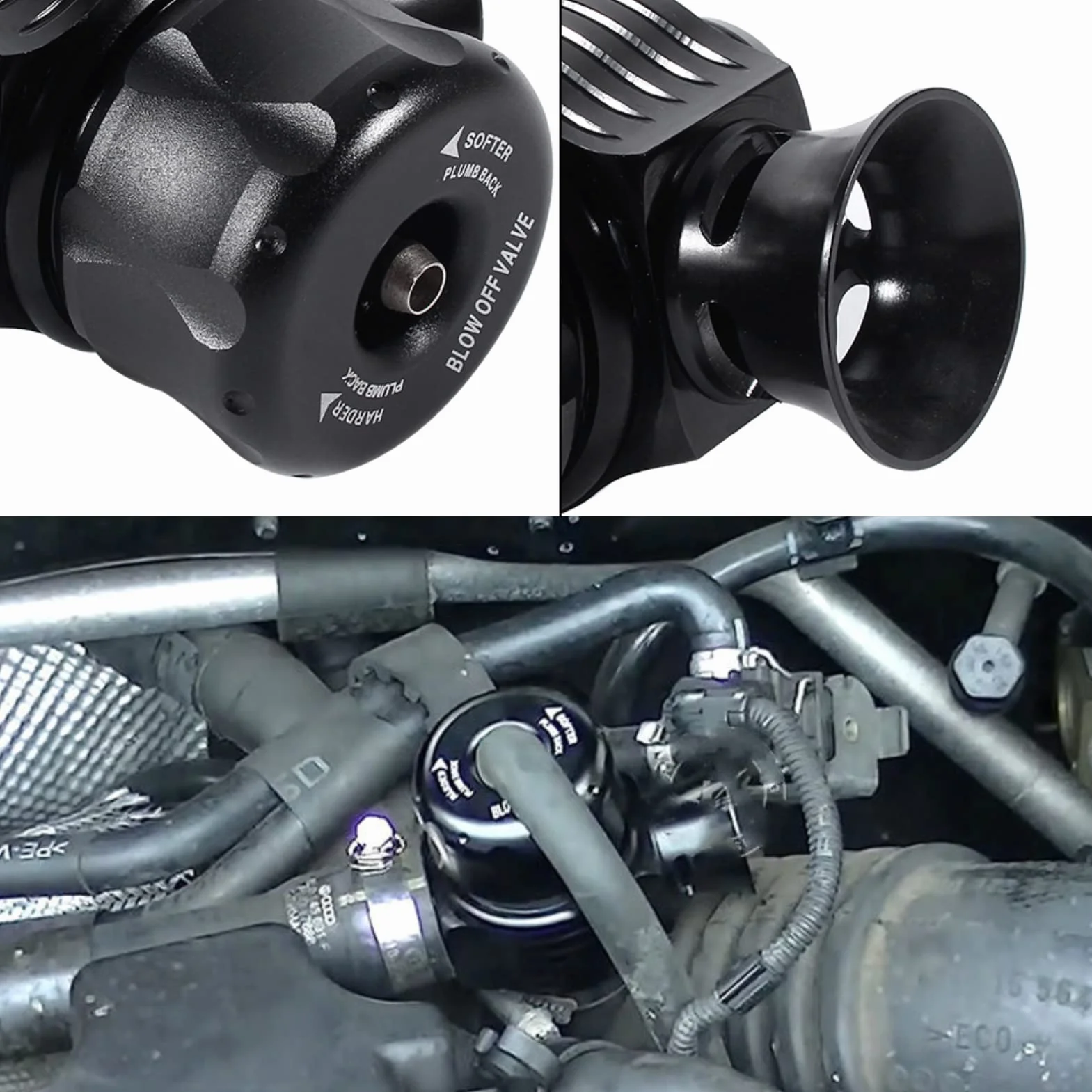 Valvola di Scarico Turbo 25mm Universale Alluminio per Punto GT Coupe