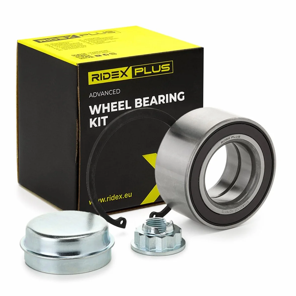 RIDEX PLUS 654W0212P Kit cuscinetto ruota Anteriore con materiale di fissaggio/montaggio con sensore ABS integrato Compatibilità con MERCEDES-BENZ Classe B W245
