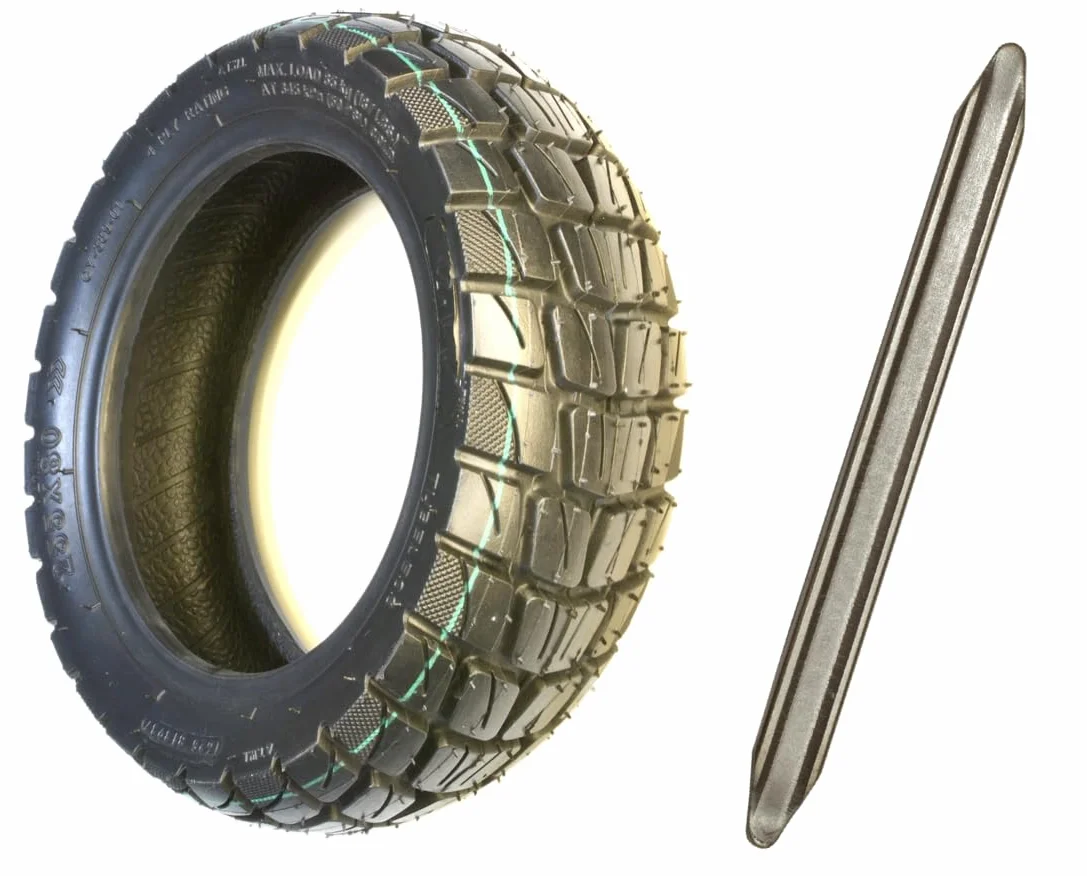 Pneumatico Tubeless per monopattino elettrico, 255x80-6, 10x3-6, 80/65-6, compatibile con SmartGyro, Dualtron, Kukirin, Kugo, Cerchio 6 pollici