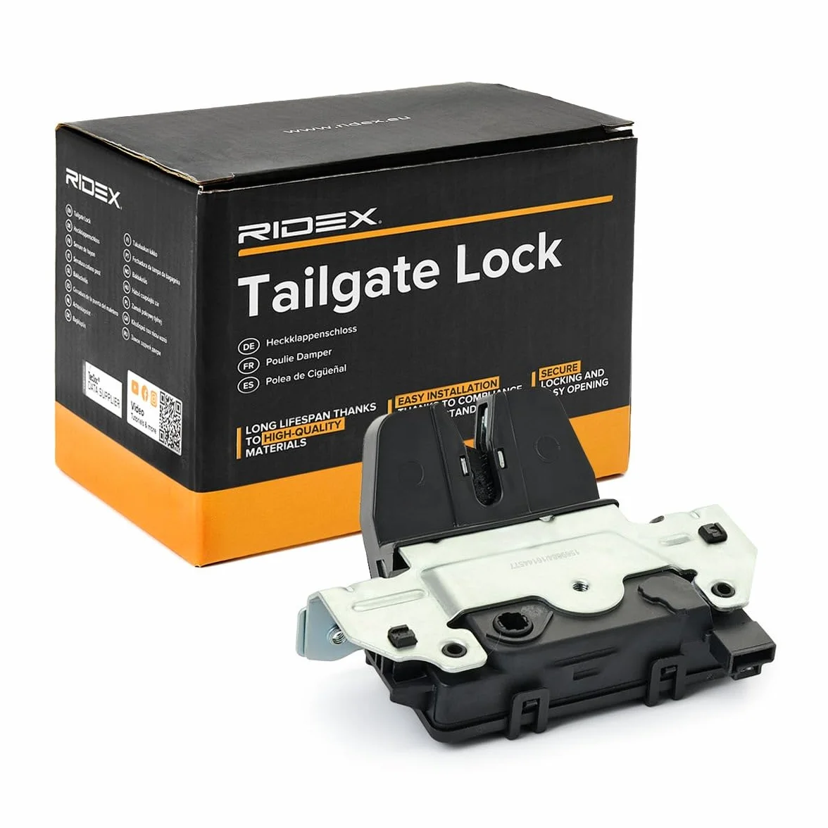 RIDEX 1362T0037 Serratura cofano post. Posteriore Cofano/Sponda Posteriore veicolo Compatibilità con OPEL ZAFIRA B A05