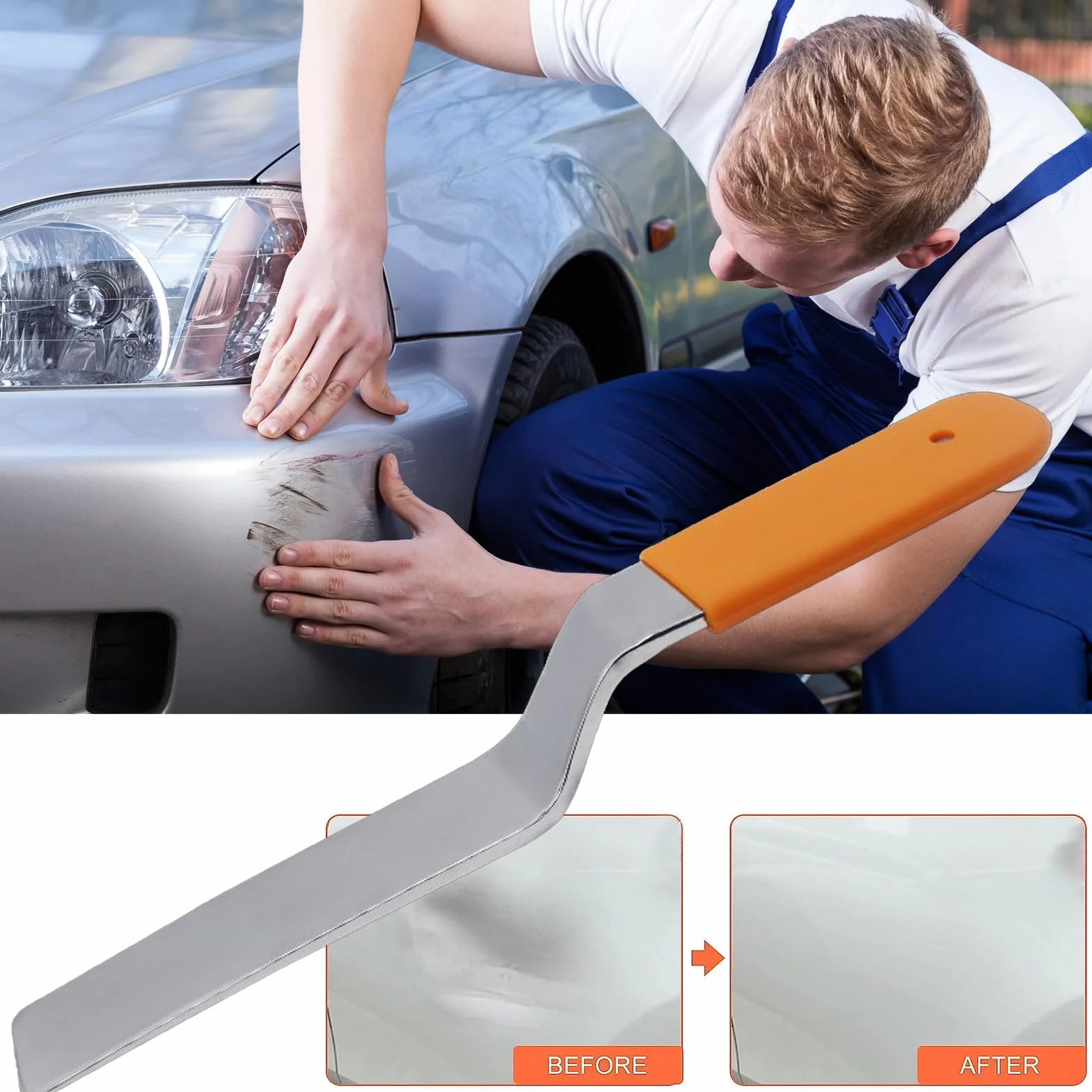 Rimozione ammaccature Dent Fixer per carrozzeria auto – Ergonomico, strumenti professionali