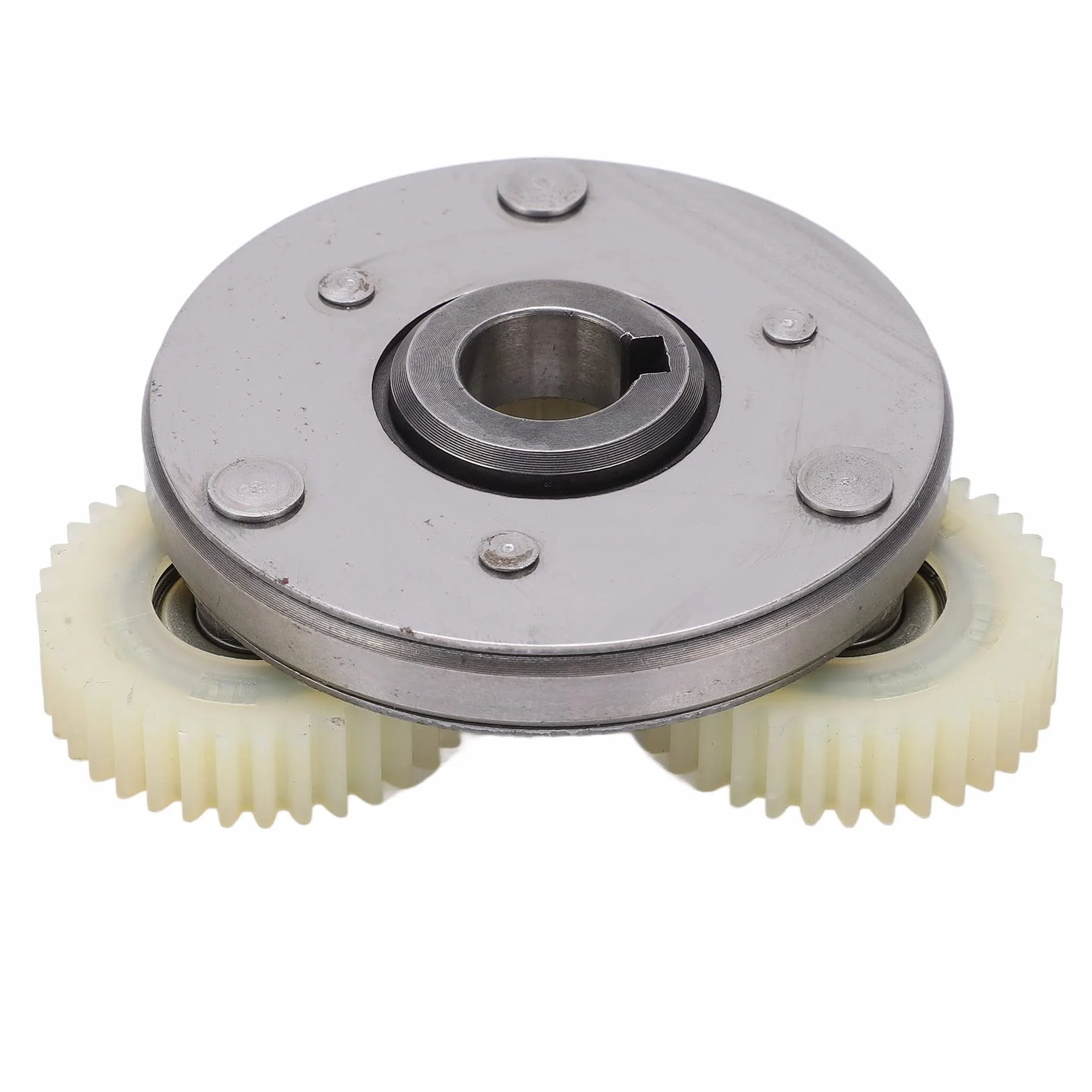 Keenso Kit Frizione Ingranaggi, Ingranaggi in Nylon 36T per Bici Elettrica e Kit Frizione da 70 Mm per Motore Centrale 250W 350W