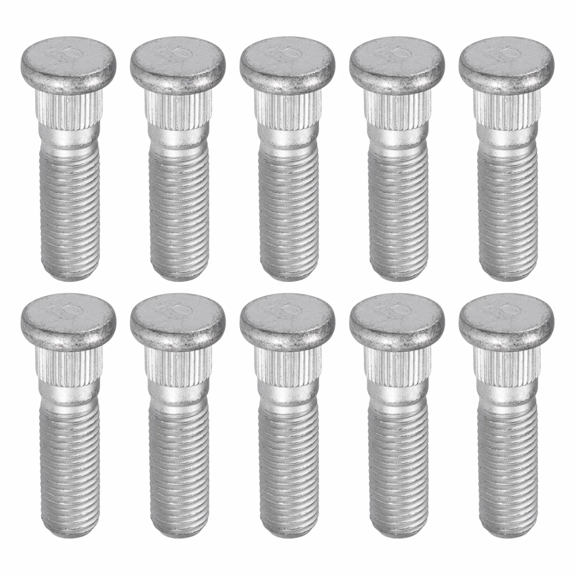 A ABSOPRO M12x1.5 Perno di Fissaggio per Ruota Adatto per Ford Focus No.J00Y33062-10 Pezzi