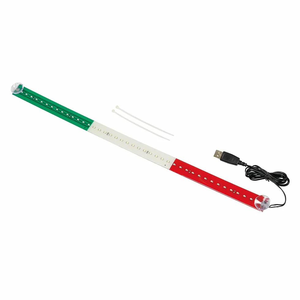 Lampa Bandiera Luminosa Italia 60 cm 42 LED USB
