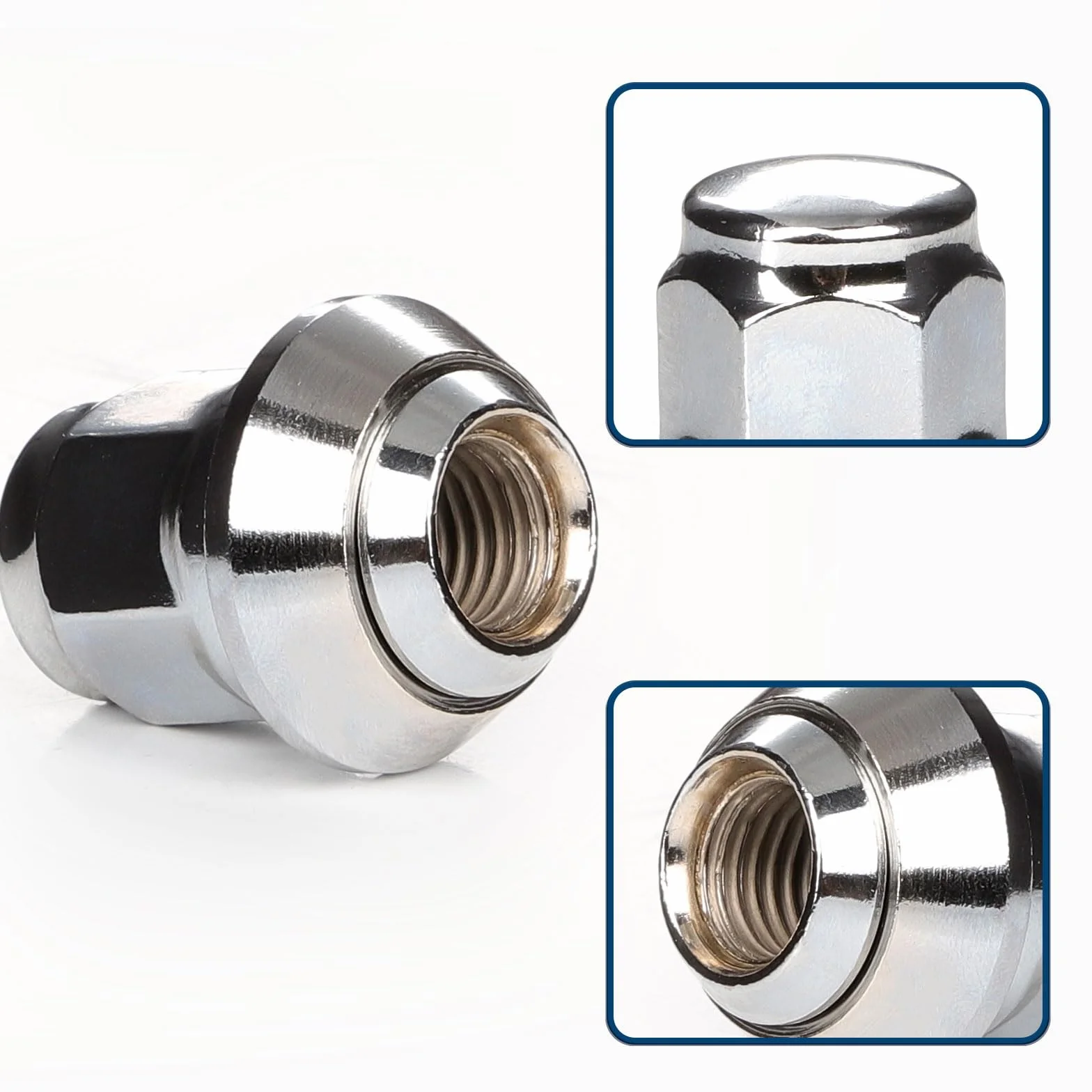 GAsuppply 20x Dadi Ruota I OEM Originali FO Cerchi I M12 x 1,5 x 35 I Cono D=28mm