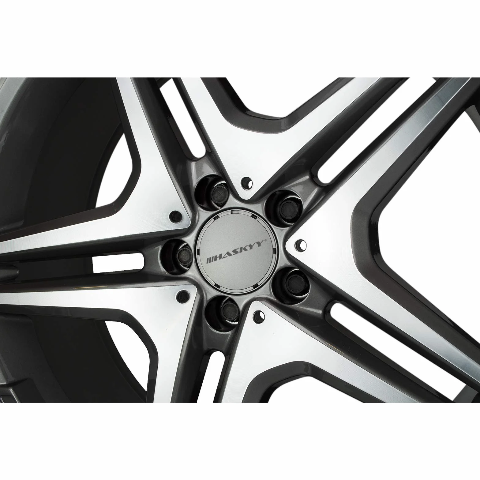 HASKYY Bulloni per Ruota M14 x 1,5 x 30 mm Conici 60° Nero