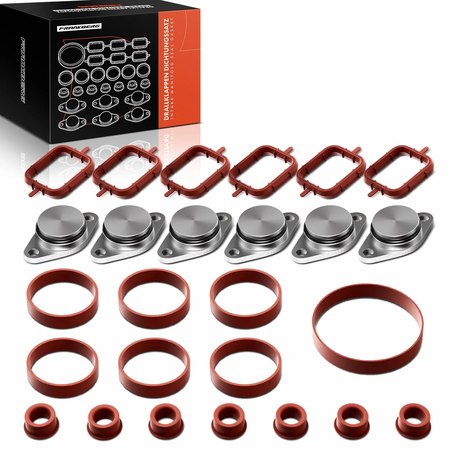 Frankberg Condotto di aspirazione Alimentazione carburante Diesel Compatibile con Serie 1 E87 2.0L Serie 5 E60 3.0L X5 E70 3.0L