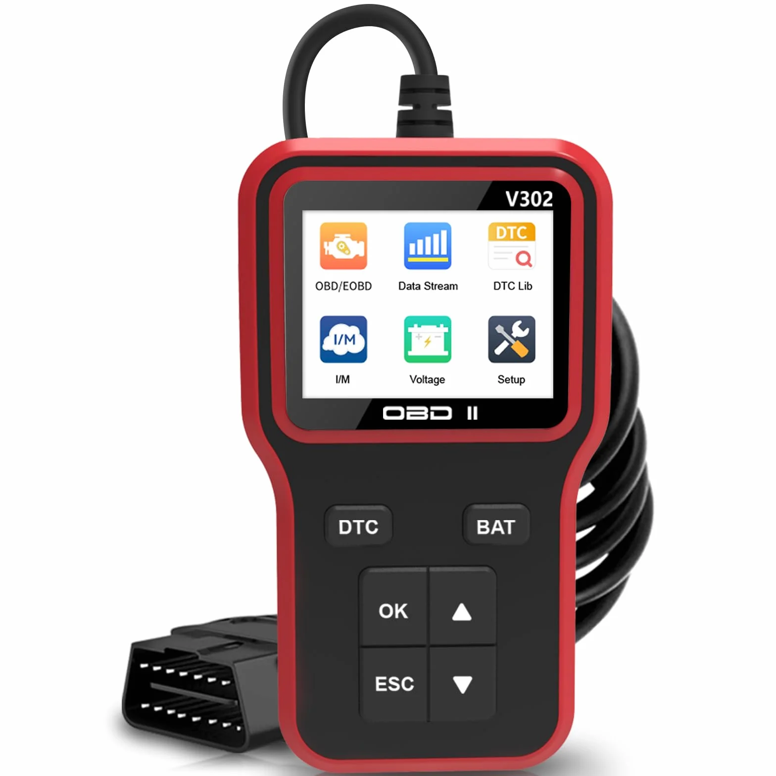 OBD2 Auto Diagnostica Diagnosi-auto Supporta più lingue Diagnostico OBD2 per Multimarca Lettore Errore Motore Auto con Funzioni OBD2 Professionale Diagnostica Per tutti i Veicoli OBDII