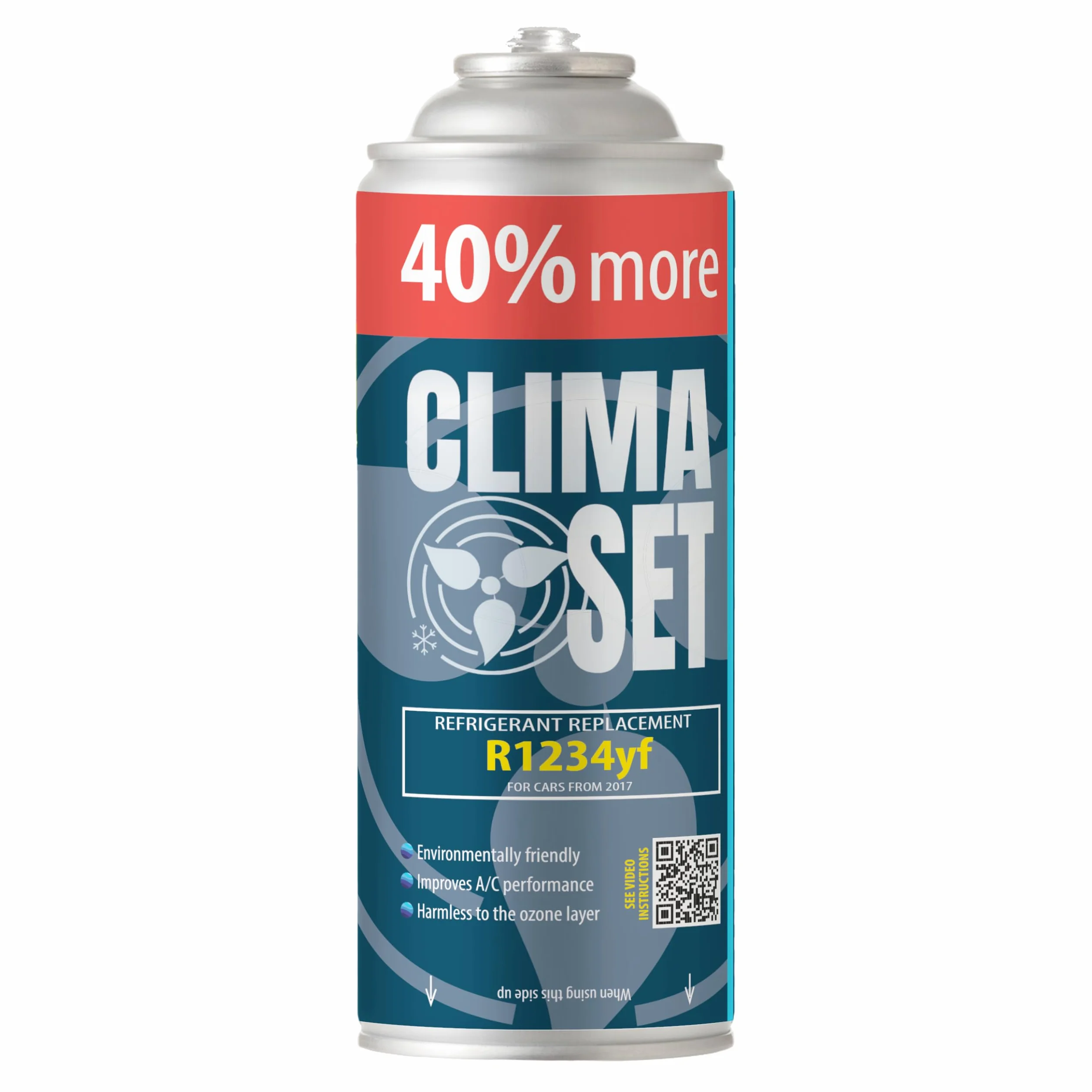 R1234yf Gas Refrigerante di Ricambio - Liquido di Raffreddamento per Climatizzatore Auto - Bombola di Gas 2x235 g - Kit di Ricarica per Climatizzatore Auto - Ricarica per Climatizzatore