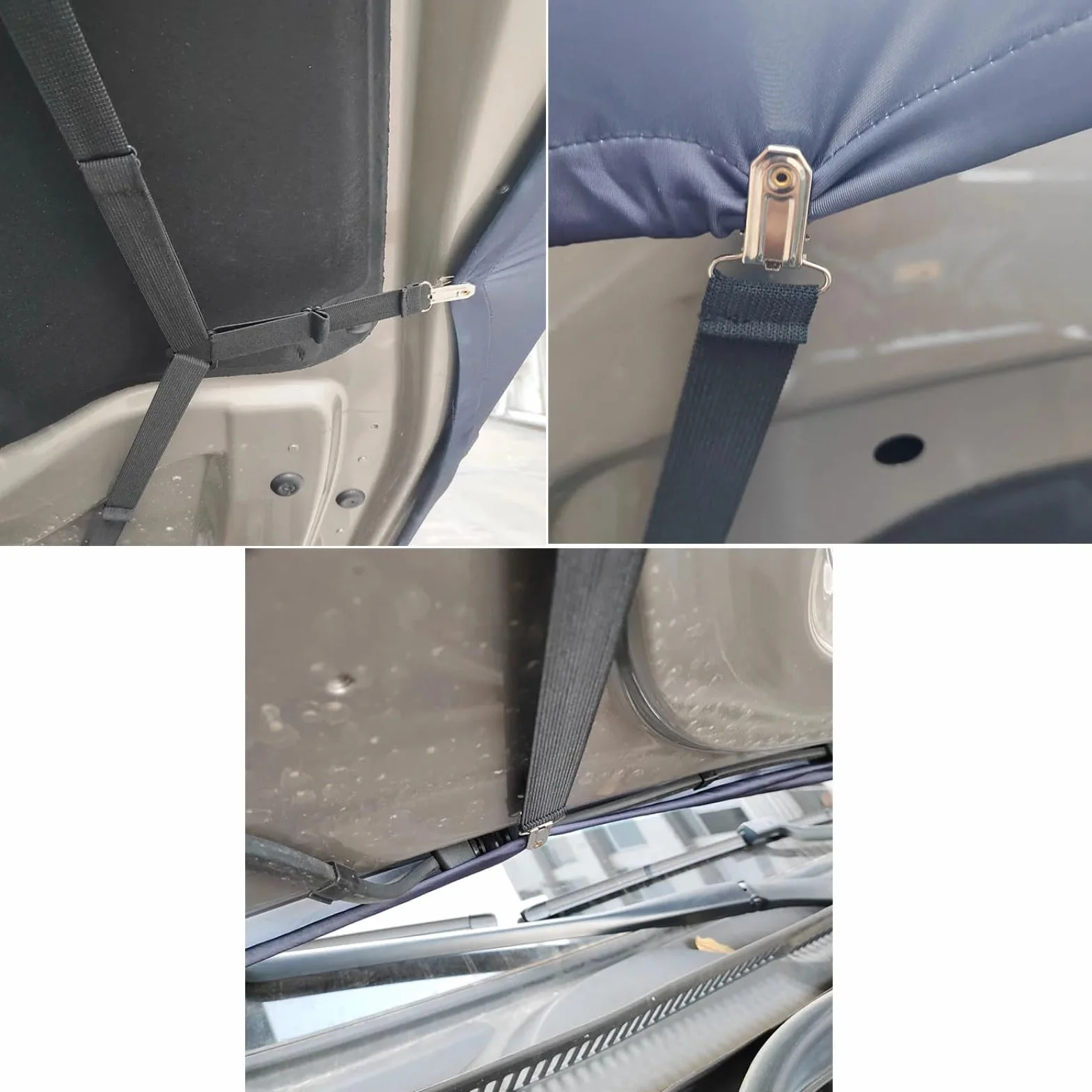 Personalizzata Protezione Cofano Auto - Bandiere Copertura Protettiva Avvolgimento Super Elastico Lavabile