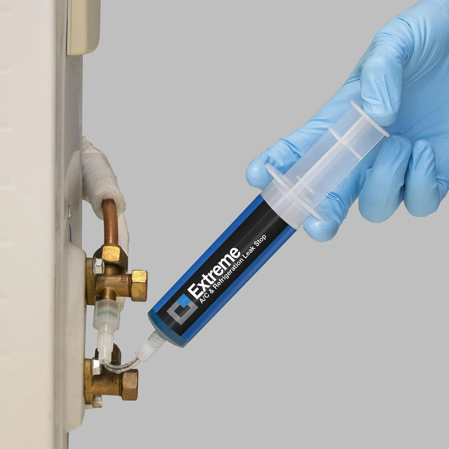 ERRECOM Extreme - 30 ml, Turafalle per Impianti di Climatizzazione Auto funzionanti con Gas Refrigerante R1234yf, Include Adattatore per Valvola di Carica Lato Bassa Pressione Gas R1234yf