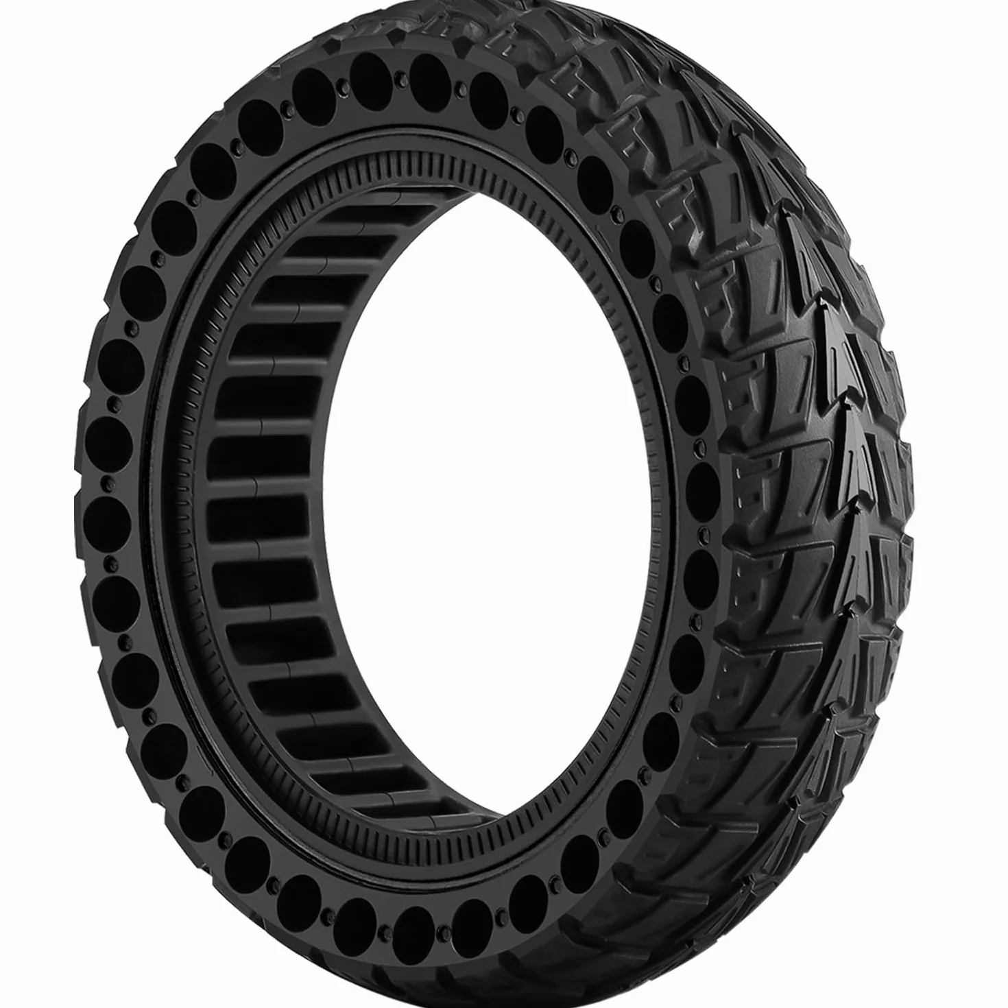 1PCS Ruota 60/70-6.5 Monopattino Elettrico, Copertone Monopattino 10x2.50-6.5 Compatibile con Ninebot G30/G30D/G30LP/G30D/Max G30/G30 2, 10x2.5 Gomma Piena Pneumatici per Hiboy S2 Pro/S2 Max