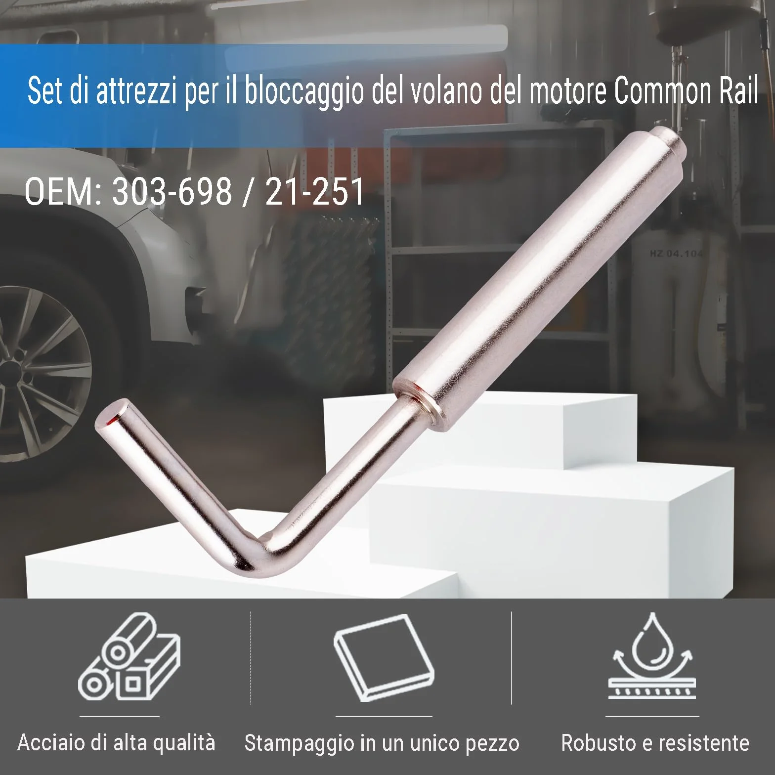 Messa in Fase Motori Diesel Ford Transit 2.2 Tdci 2006-2014 Strumento Bloccaggio Albero a Camme