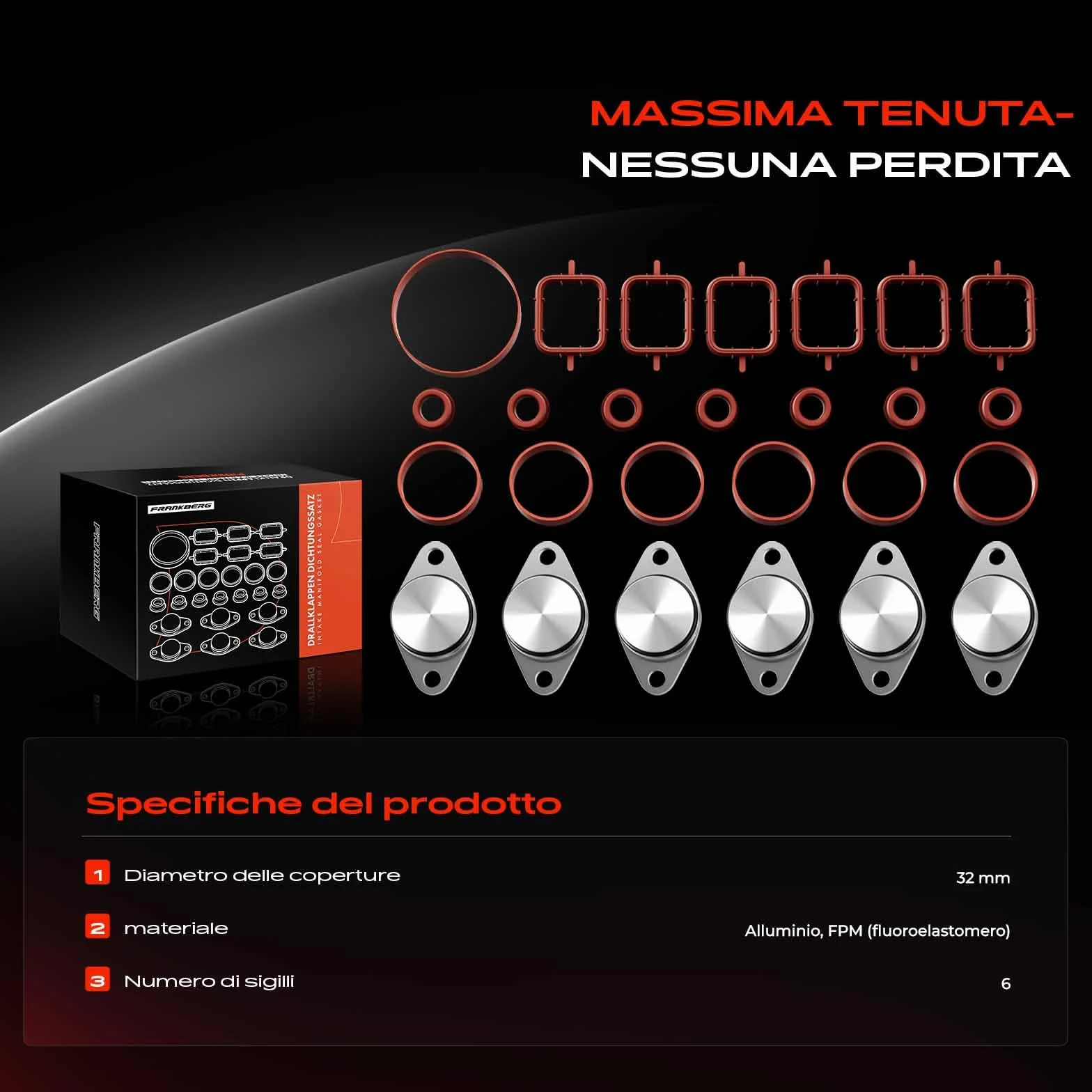 Frankberg Condotto di aspirazione Alimentazione carburante Diesel Compatibile con Serie 1 E87 2.0L Serie 5 E60 3.0L X5 E70 3.0L