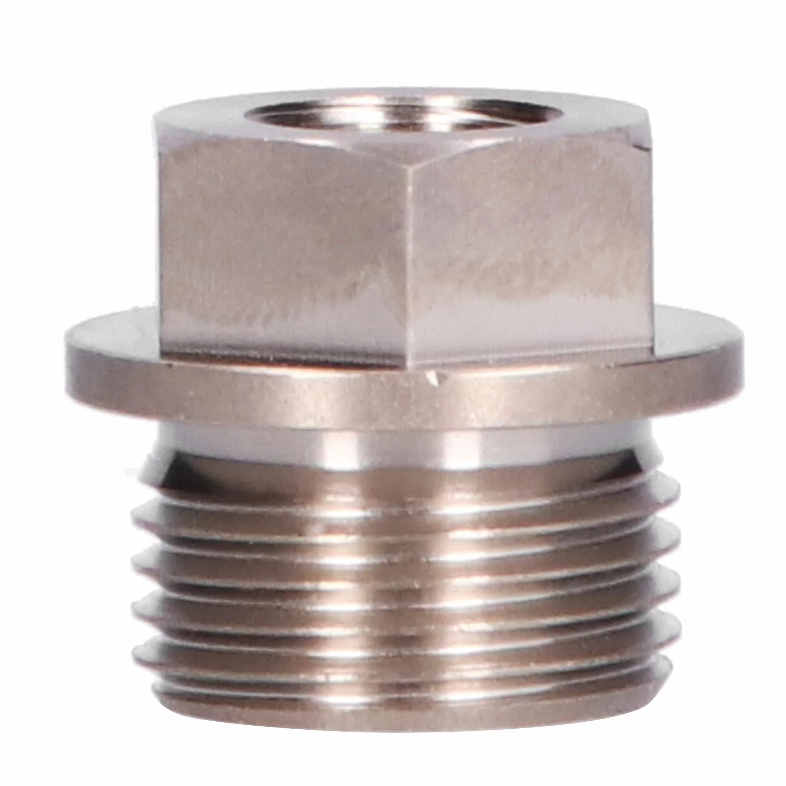 Adattatore Sensore Pressione Olio Filettatura M18x1,5 a 1/8NPT Sensore Temperatura Acqua di Scarico con Guarnizione