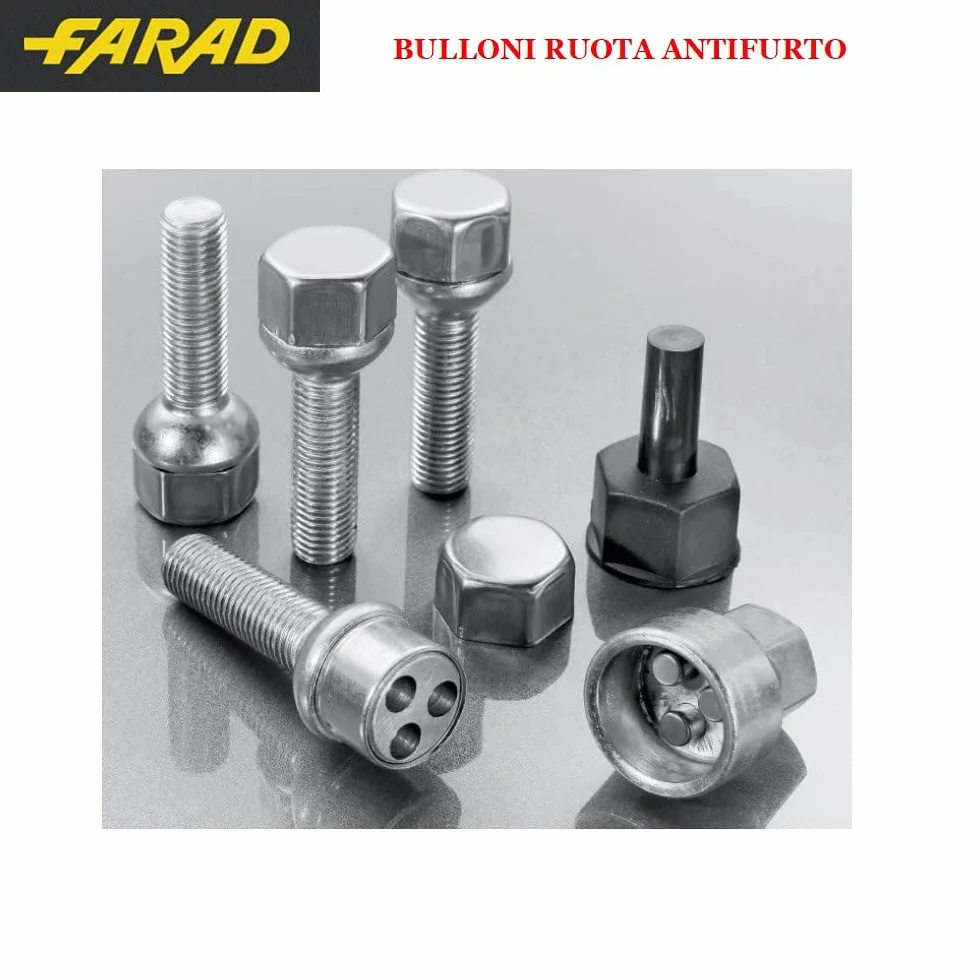 BULLONI PERNI VITI ANTIFURTO PER RUOTE CERCHIO IN LEGA COMPATIBILI OPEL Astra 12/2009+