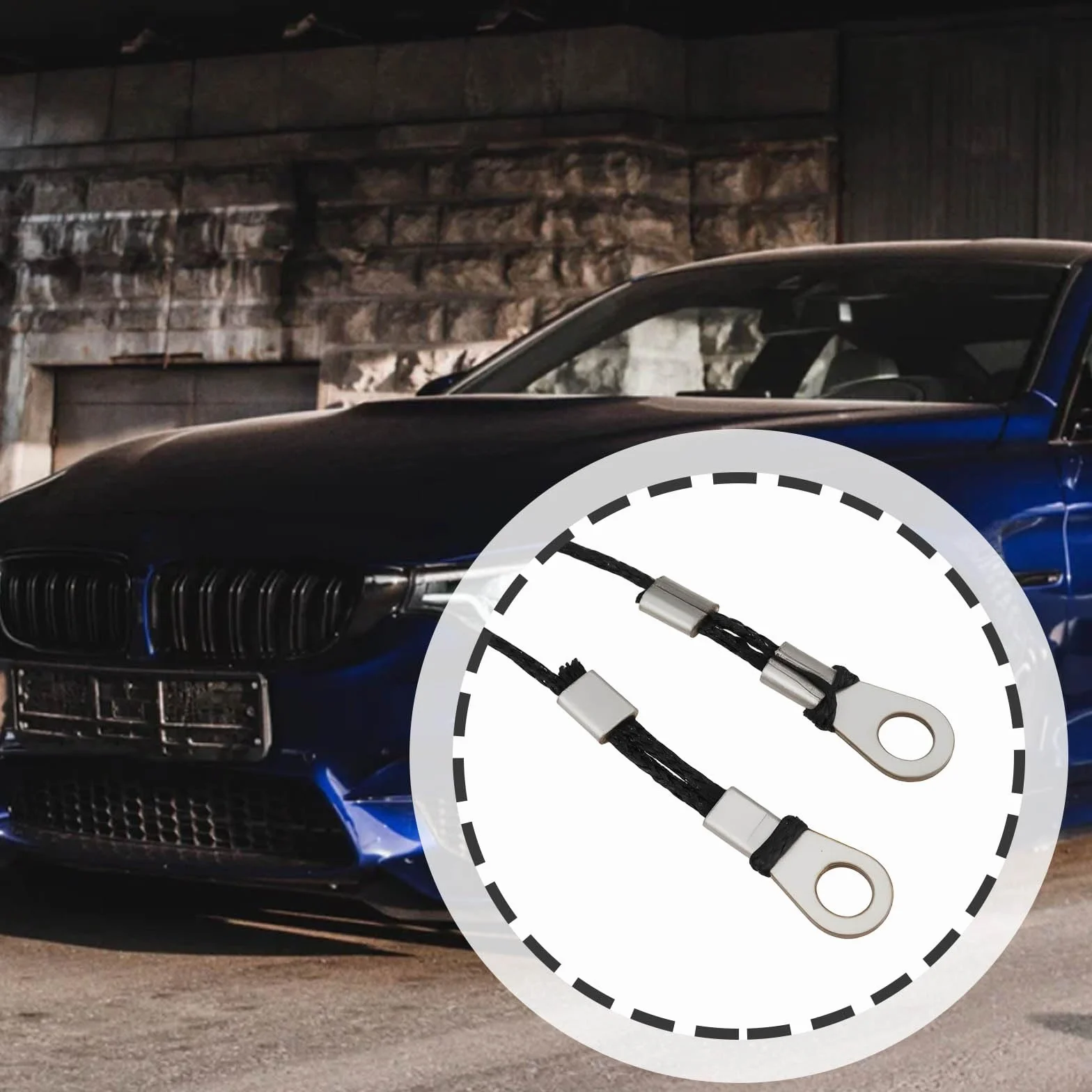 2 Corde Di Tensione Per Il Rivestimento Del Tetto Della Capote Dell'auto 54377277475 Compatibile Con BMW F83 F33 E93