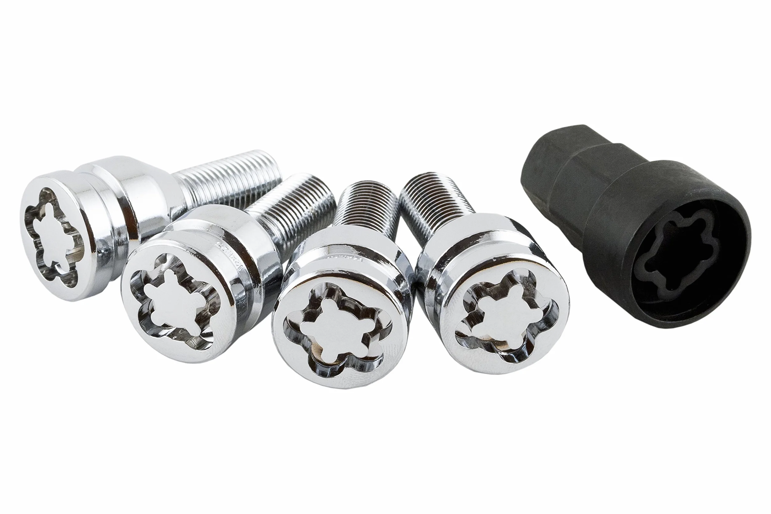 ABC Locks BC Corona TOR9940 Bulloni Antifurto Ruote Auto M12 x 1,25 L 24 mm 17