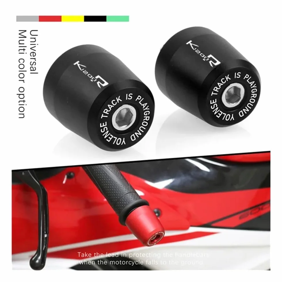 Per B&mw K1200R K1300R K1200S K1300S Manubrio Per Motocicletta, Estremità Manopole Manubrio, Tappi Cursore, Copertura Contrappeso Manubrio Blocco Tappos