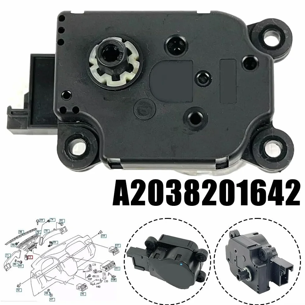 Servomotore per aria condizionata ricambio ABS per Mercedes CLK G SL SLK CLS E ML classi