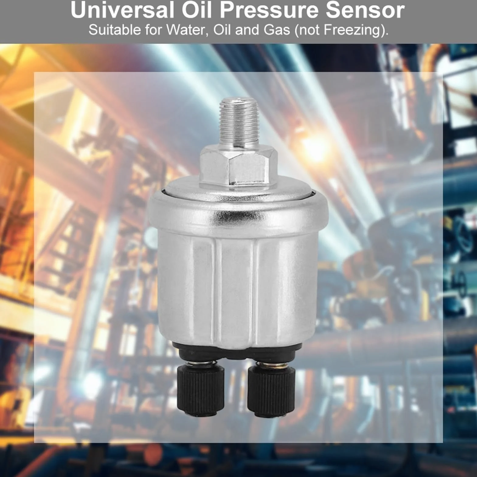 Sensore di pressione dell'olio Keenso Generatore universale 0 a 10 barre Sensore olio generatore di spine ad induzione olio 1 / 8NPT