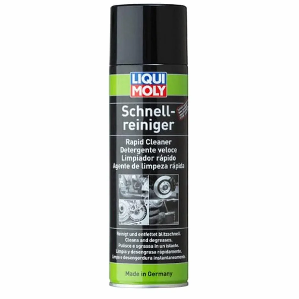 LIQUIMOLY 21269 KIT 5 PEZZI X 500 ML DETERGENTE SGRASSATORE PER LA PULIZIA DI COMPONENTI AUTO E MOTO. PULISCE FRENI, DISCHI, PASTIGLIE, FRIZIONI, CAMBI ED ELIMINA MACCHIE DI OLIO DAI TESSUTI.