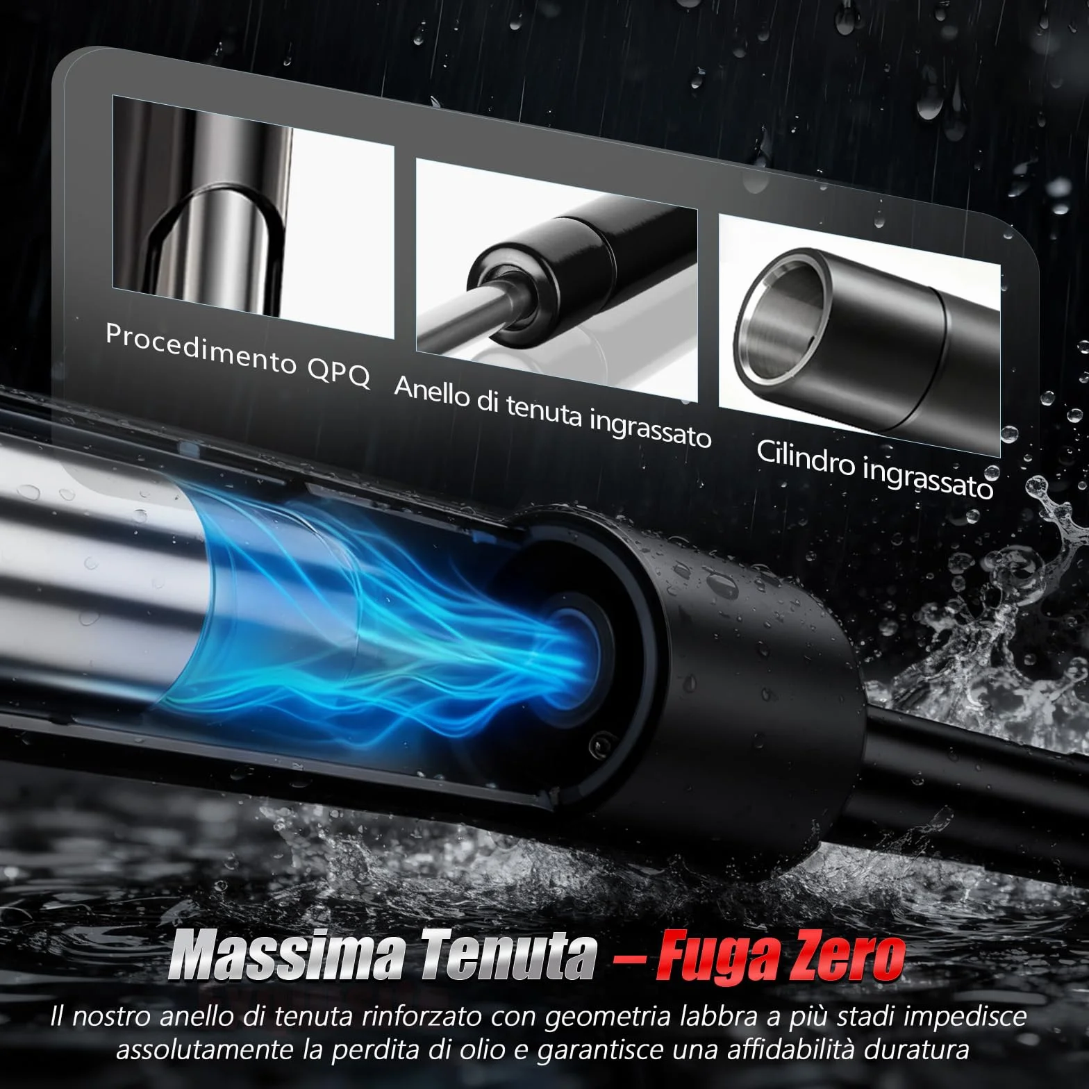 Vepagoo 2X Molle a gas Ammortizzatori Portellone Posteriore per Audi A3 Sportback 8PA 2004-2013 Asta Portellone Bagagliaio Sostituire #8P4827552B