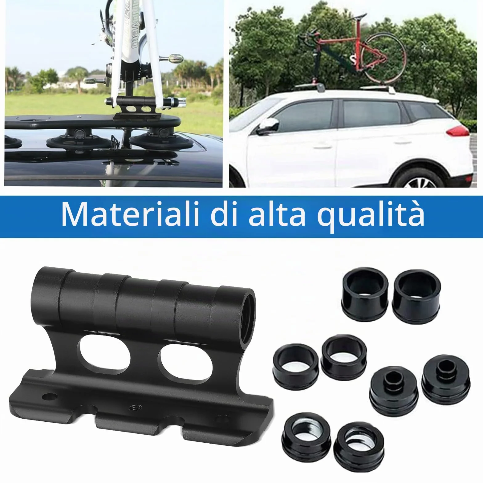 Supporto per forcella per bici M5x100mm M12x100mm M15x100mm M15x110mm