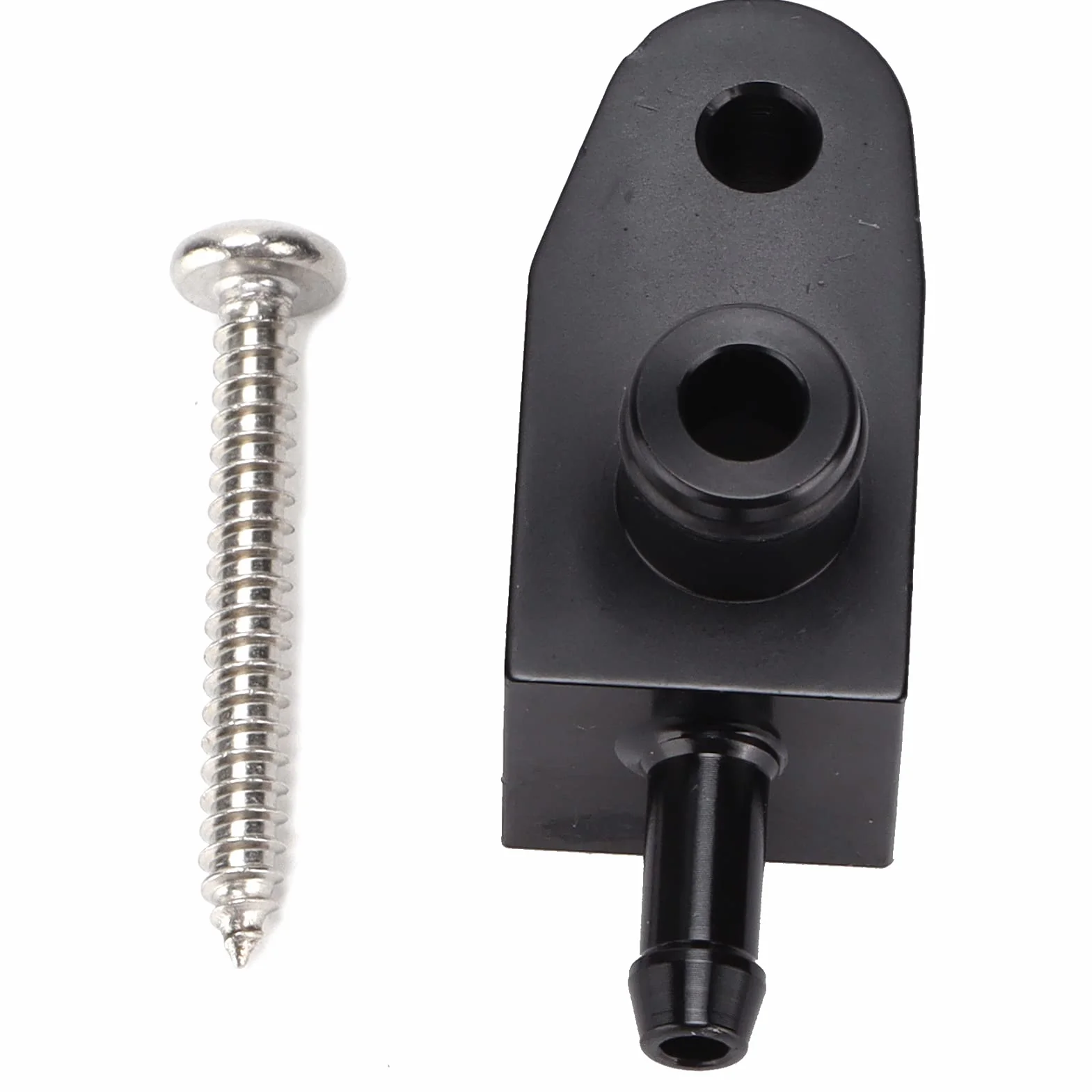 SUNGOOYUE Adattatore del Sensore di Pressione dell'Adattatore per Aumento Booster in Lega di Alluminio Sostituzione in Lega di Alluminio per S R55 R56 con compatibilità del Tubo 4 Mm