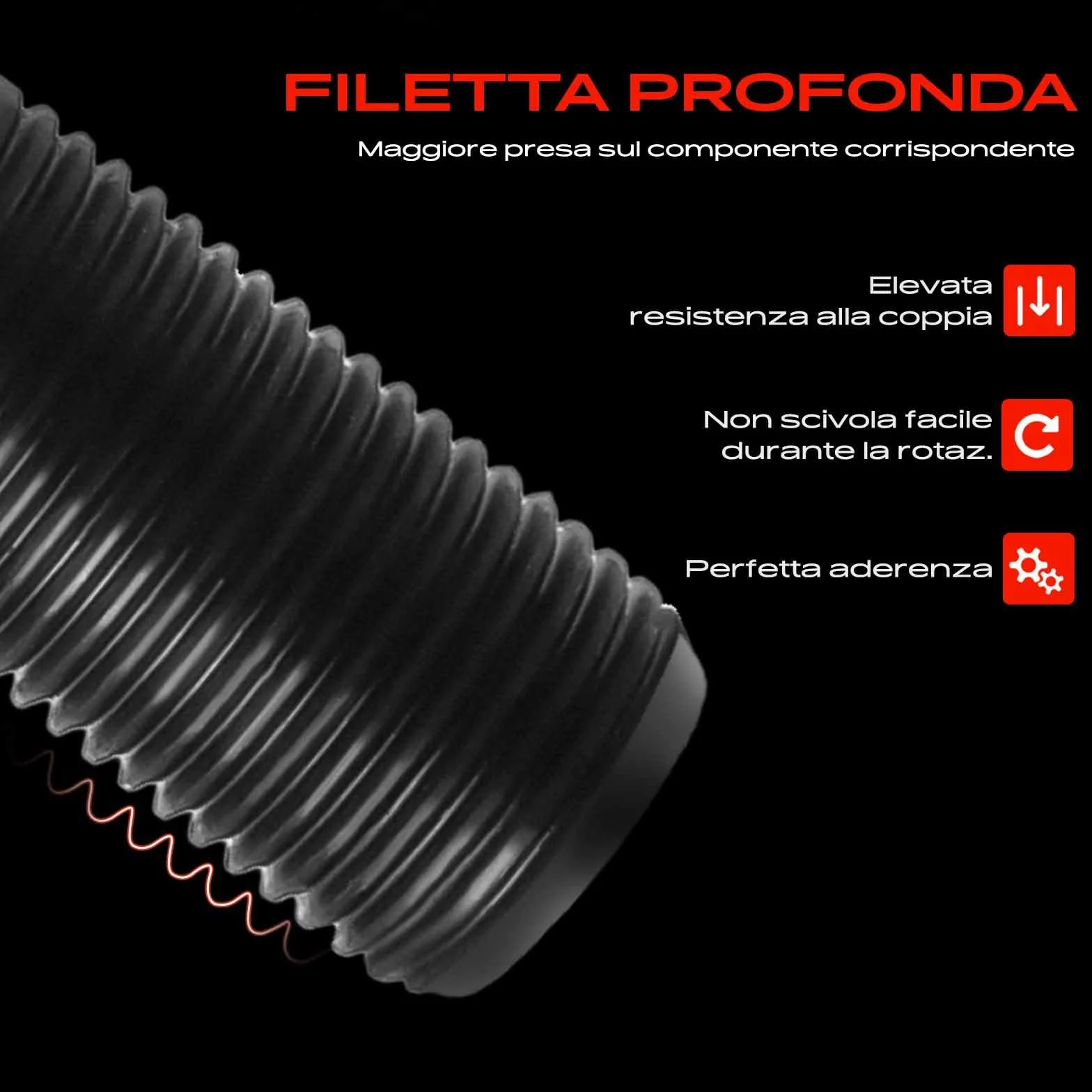 Frankberg 5x Bulloni ruota M14 x 1,25 mm Compatibile con Serie 1 2 3 4 5 6 7 8 X2 X3 X4 X5 X6 I3 I8 M.I.N.I B7