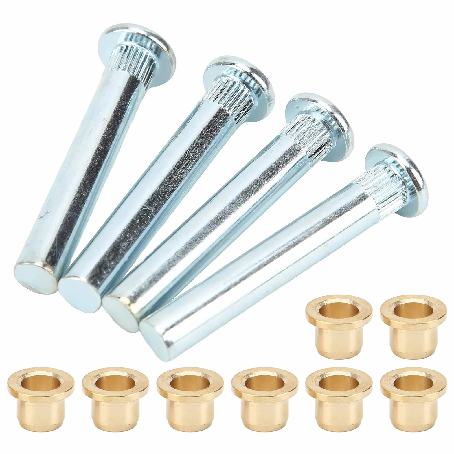 Qiilu Kit Boccola Perno Cerniera Porta Sostituzione in Metallo per Nissan Navara D22 Frontier UTE 1997-2005