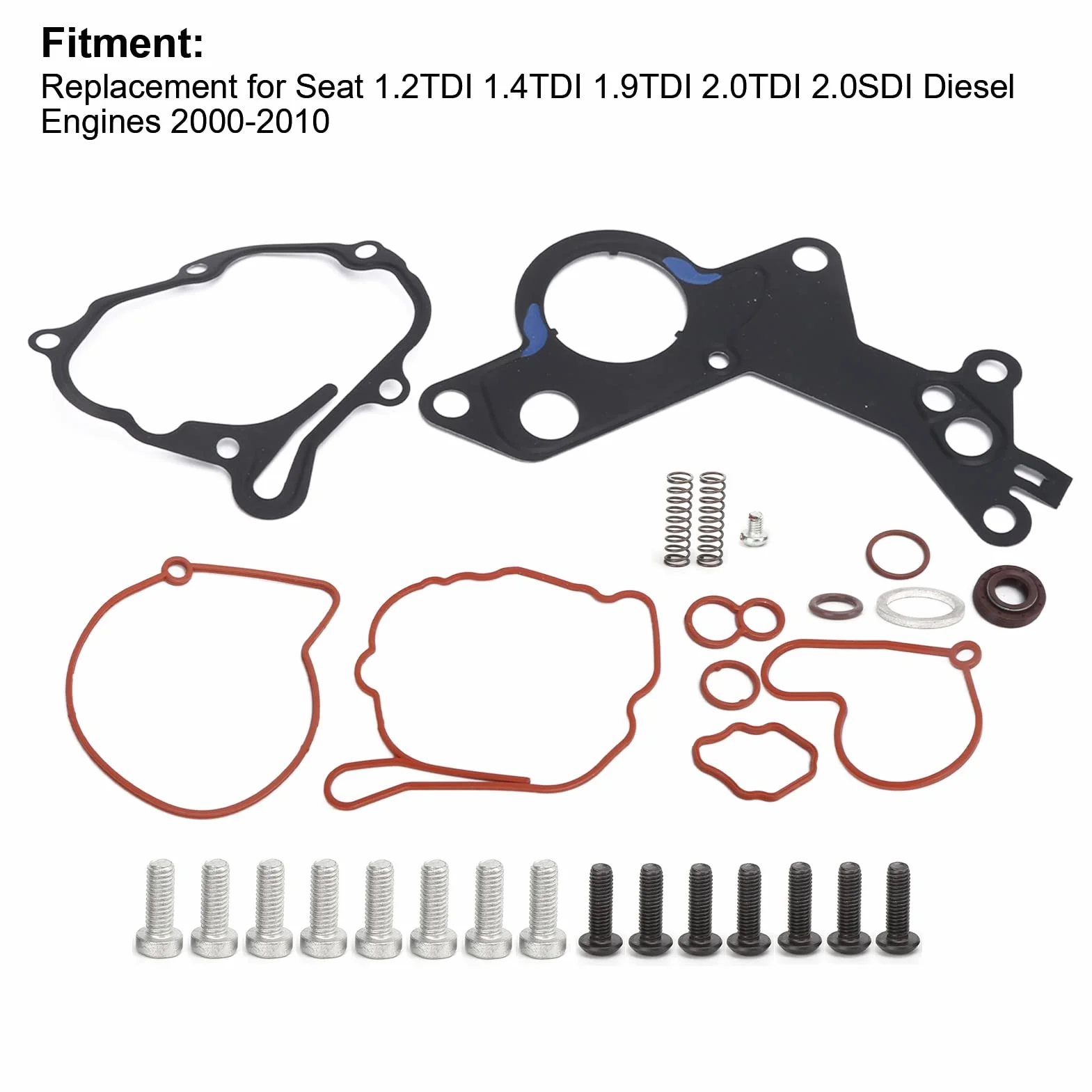 038145209 Kit Riparazione Pompa Tandem Combustibile Vuoto 1.2TDI 1.4TDI 1.9TDI 2.0TDI 2.0SDI