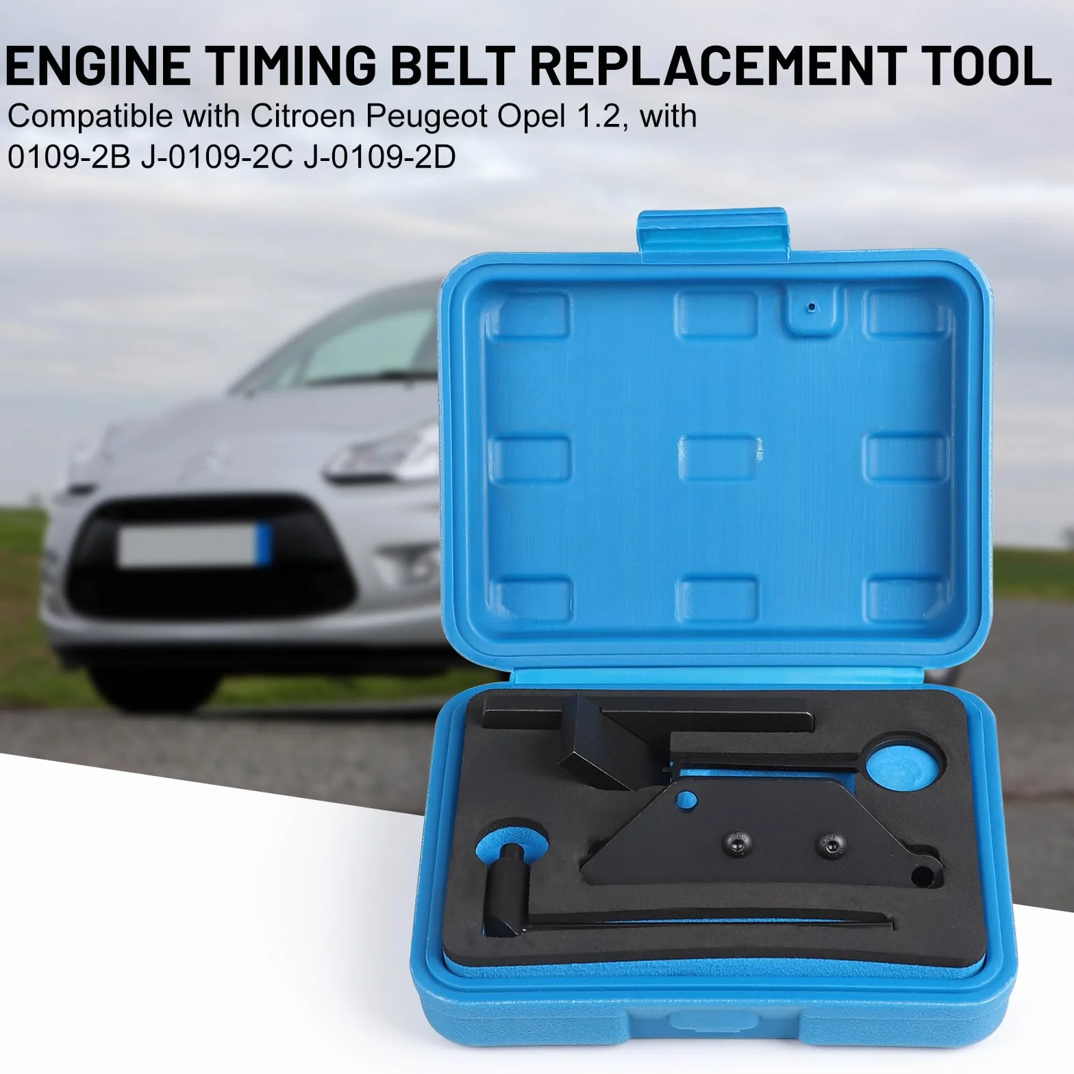 lalago Strumento di Regolazione dell'Albero Motore Compatibile con Citroen Peugeot Opel 1.2 0109-2B J-0109-2C J-0109-2D