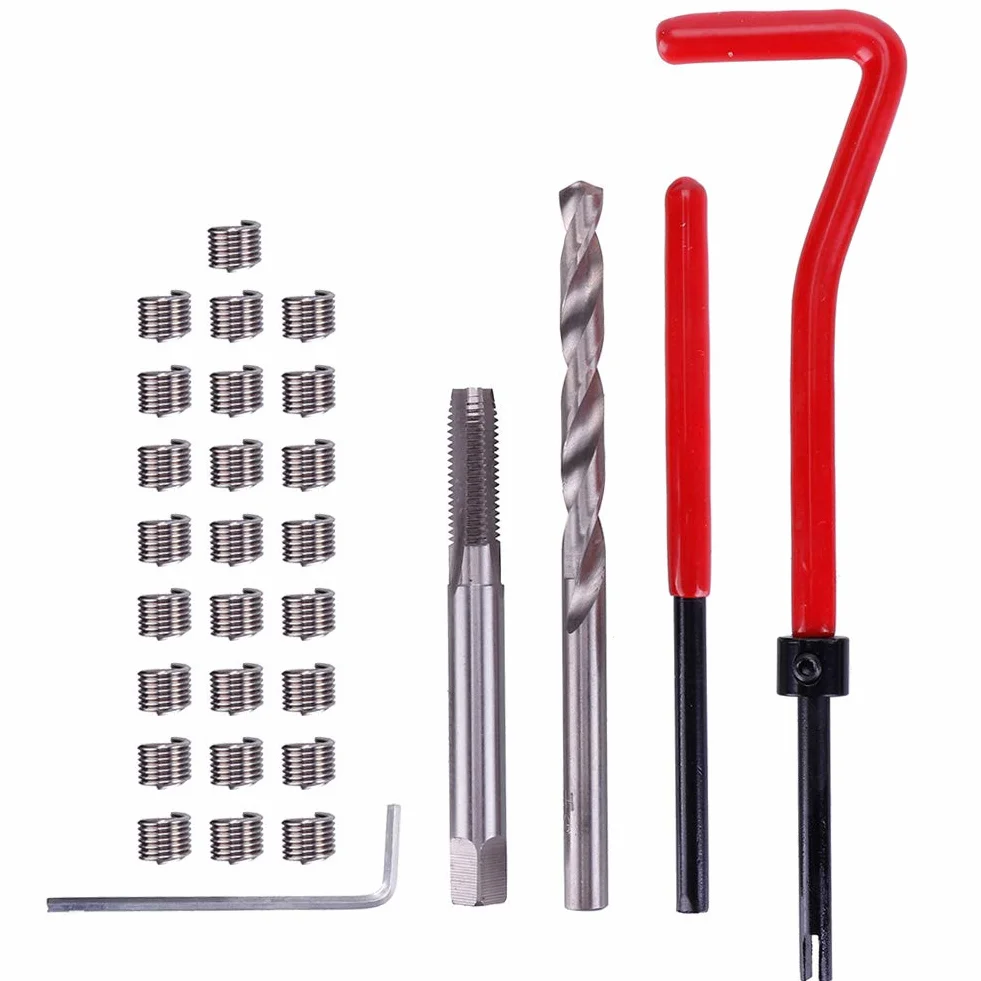 Teabelle Kit Riparazione Filetti M6 x 1 mm 30pz per Automotive