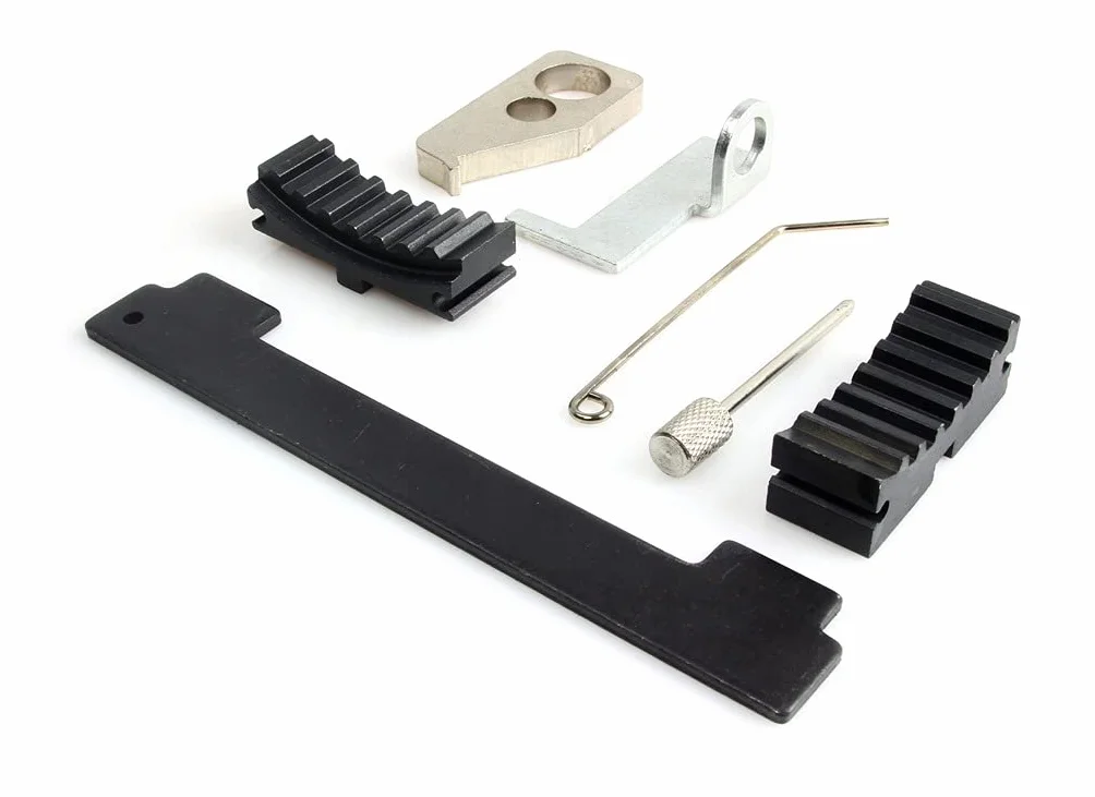 Kit Set Messa in Fase per Motori Opel Fiat Alfa Chevrolet 7 Attrezzi Utensili per Regolazione Albero Came Chinghia
