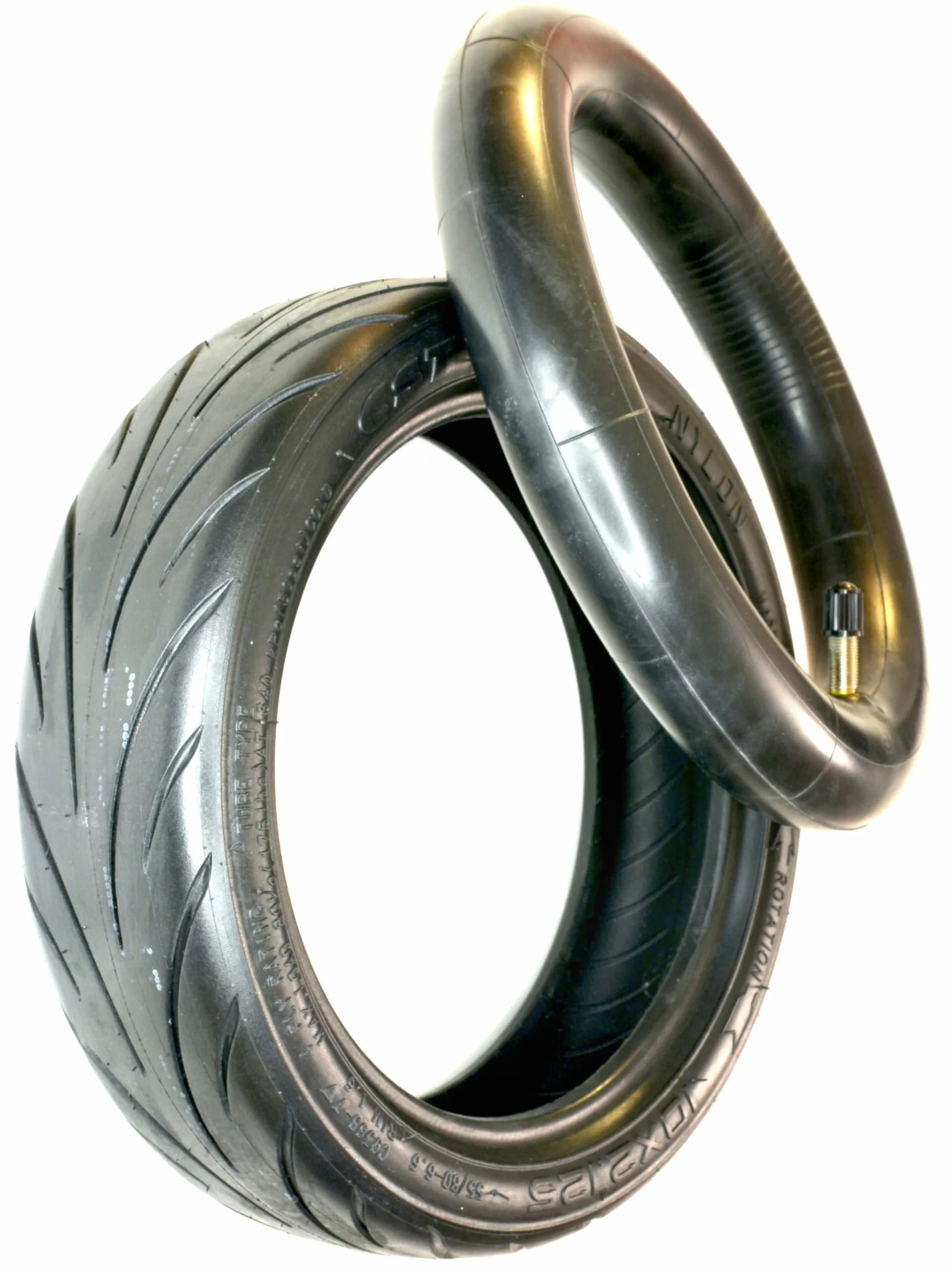 Pneumatico e fotocamera 10 x 2,125 pollici, 55/80-6,6 pollici, per monopattino elettrico