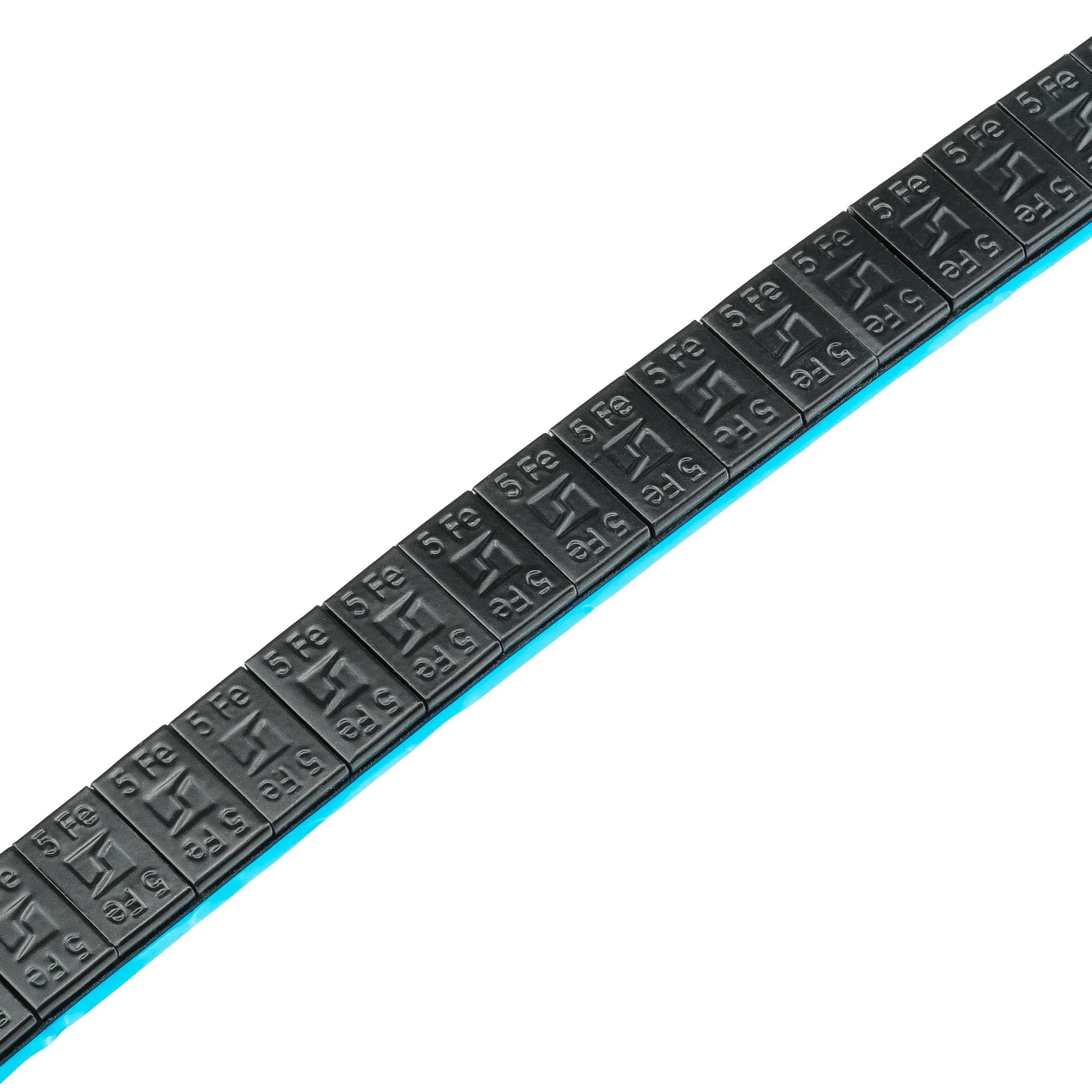 Stix Automotive Equipment - Pesi Adesivi di bilanciamento - Rotolo da 6 kg - 1200 x 5 g - Edgy - Slim - Autoadesivo - Nero