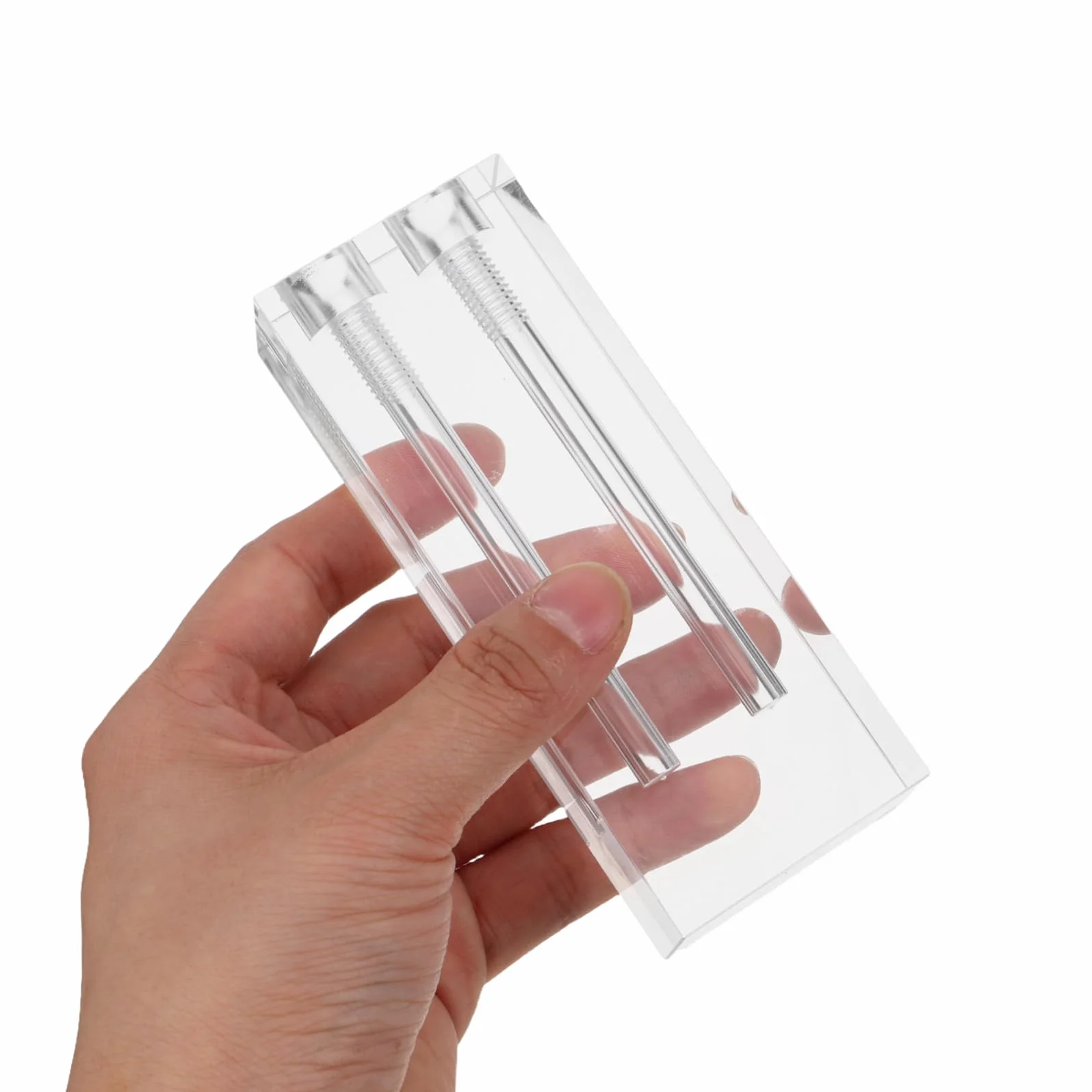 Tester di Viscosità Olio per Auto ad Alta Precisione Supporto Acrilico, Comparatore di Trasmissione Olio per Motori, per Manutenzione Auto