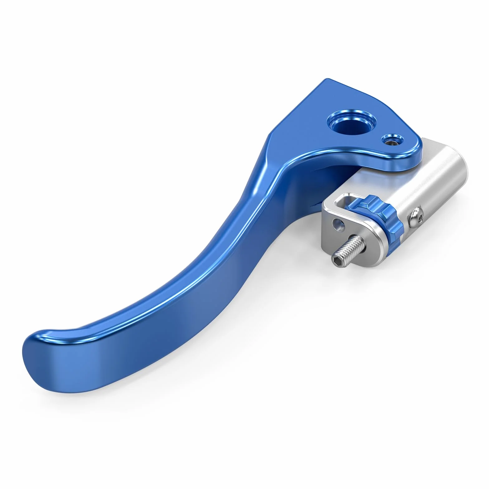 NICECNC Leva Frizione Corta Compatibile con SE 125 R 2018-2025, SE 250 R Factory 2015-2025, SE 300 R 2015-2025, Blu