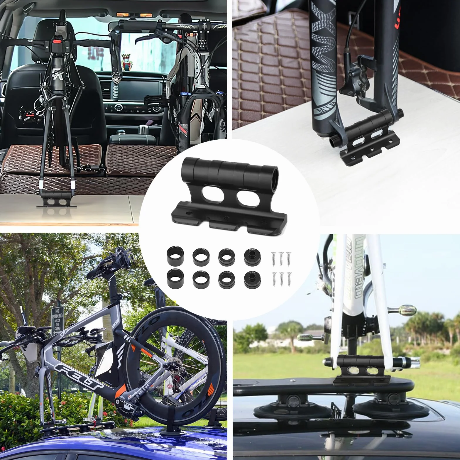 Supporto per forcella per bici M5x100mm M12x100mm M15x100mm M15x110mm