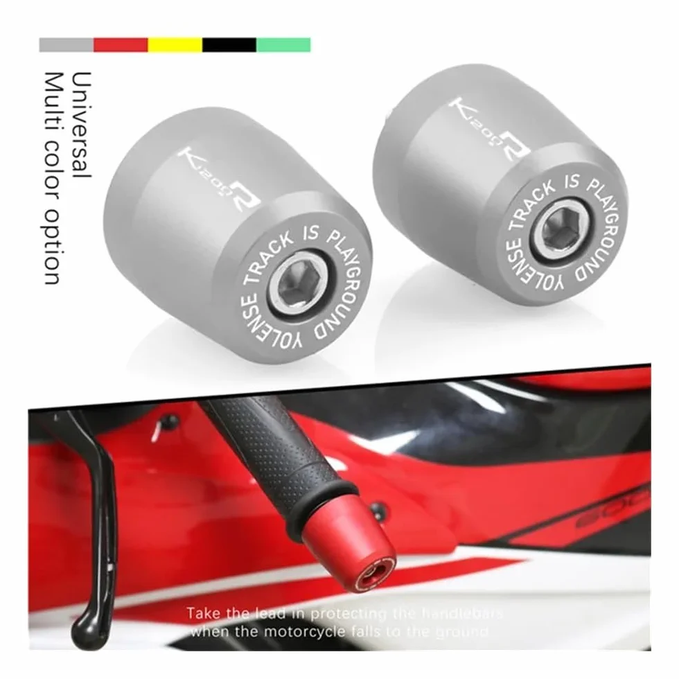 Per B&mw K1200R K1300R K1200S K1300S Manubrio Per Motocicletta, Estremità Manopole Manubrio, Tappi Cursore, Copertura Contrappeso Manubrio Blocco Tappos
