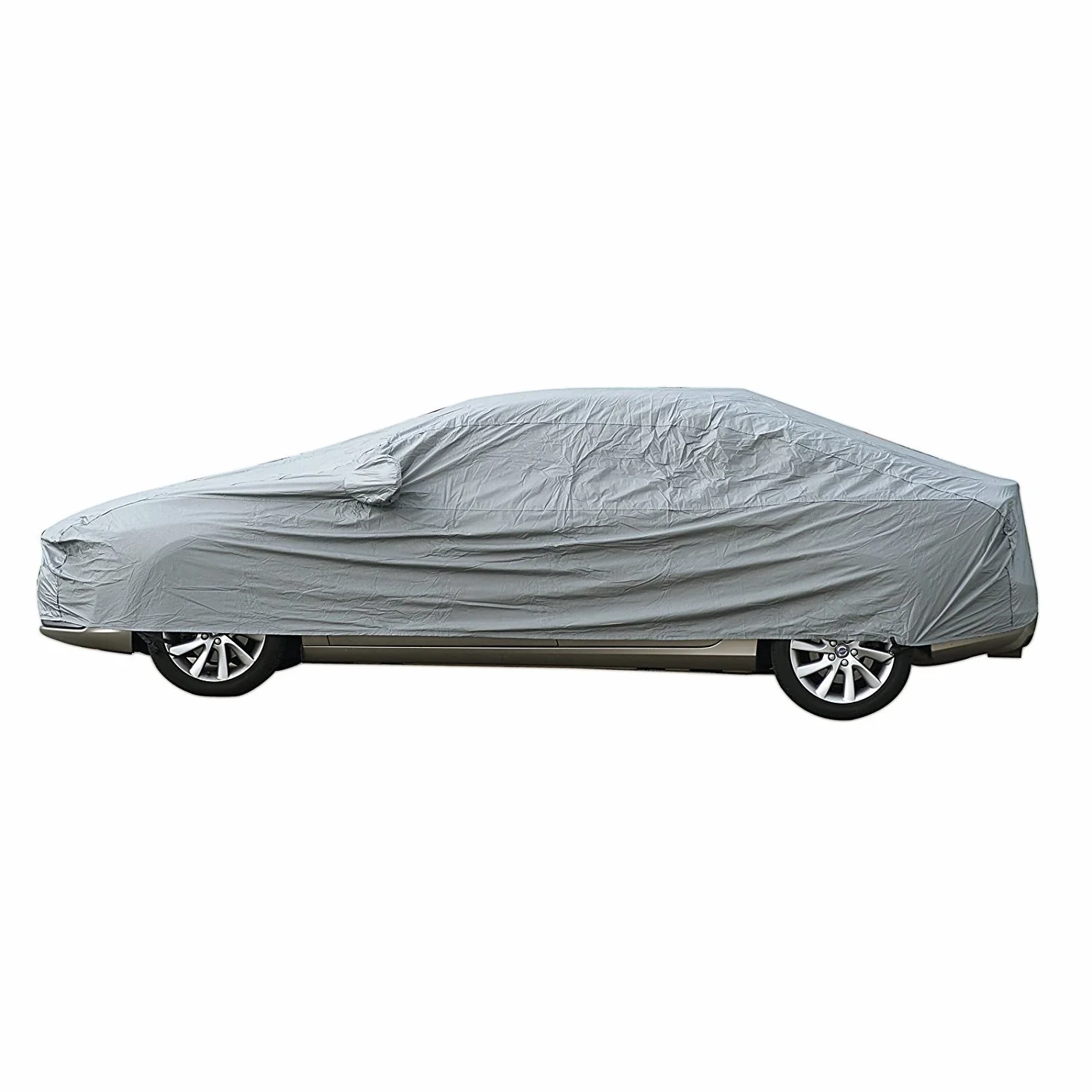 Copertura universale per auto, completamente impermeabile, antigraffio, resistente, foderata, in cotone traspirante, molto resistente