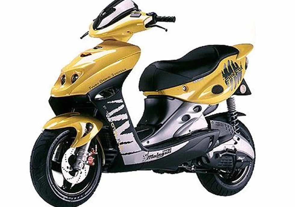 Camamoto rialzo ammortizzatore scooter orizzontale verticale 2 regolazioni blu anodizzato