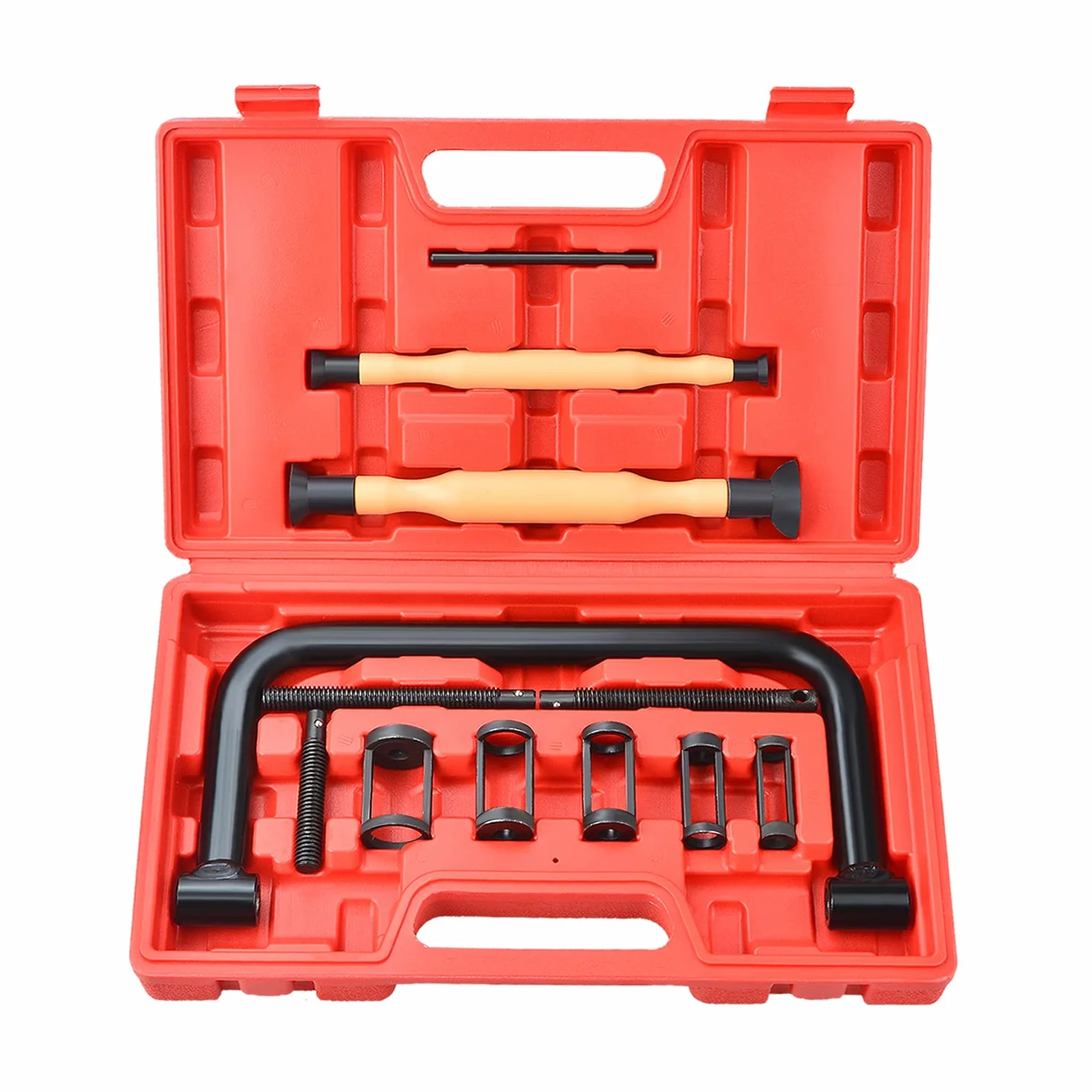 Set compressione valvole utensili per compressori molle con morsetto a C